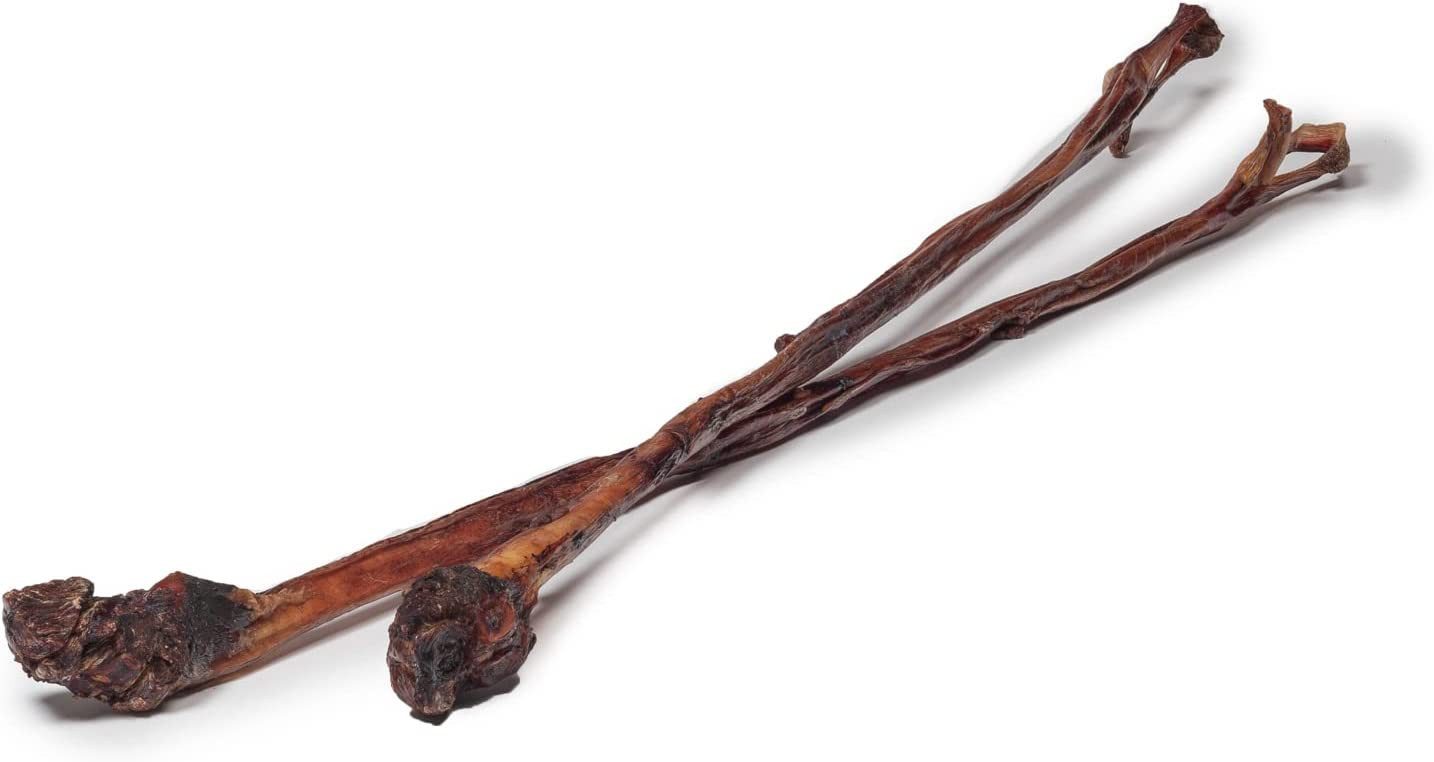 Breers Pet Food Ochsenziemer mit Keule getrocknet ca. 90 cm Hundeleckerli, Snack für: Hunde, Harter Kauartikel, Leckerli getreidefrei, Kausnack zuckerfrei