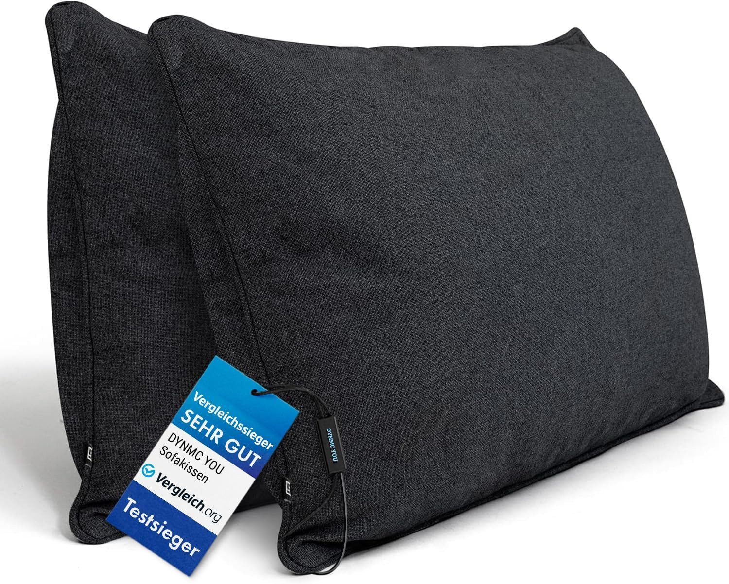 DYNMC you Sofakissen mit Füllung und Bezug - 2er Set mit Viel Füllung, Rück günstig online kaufen