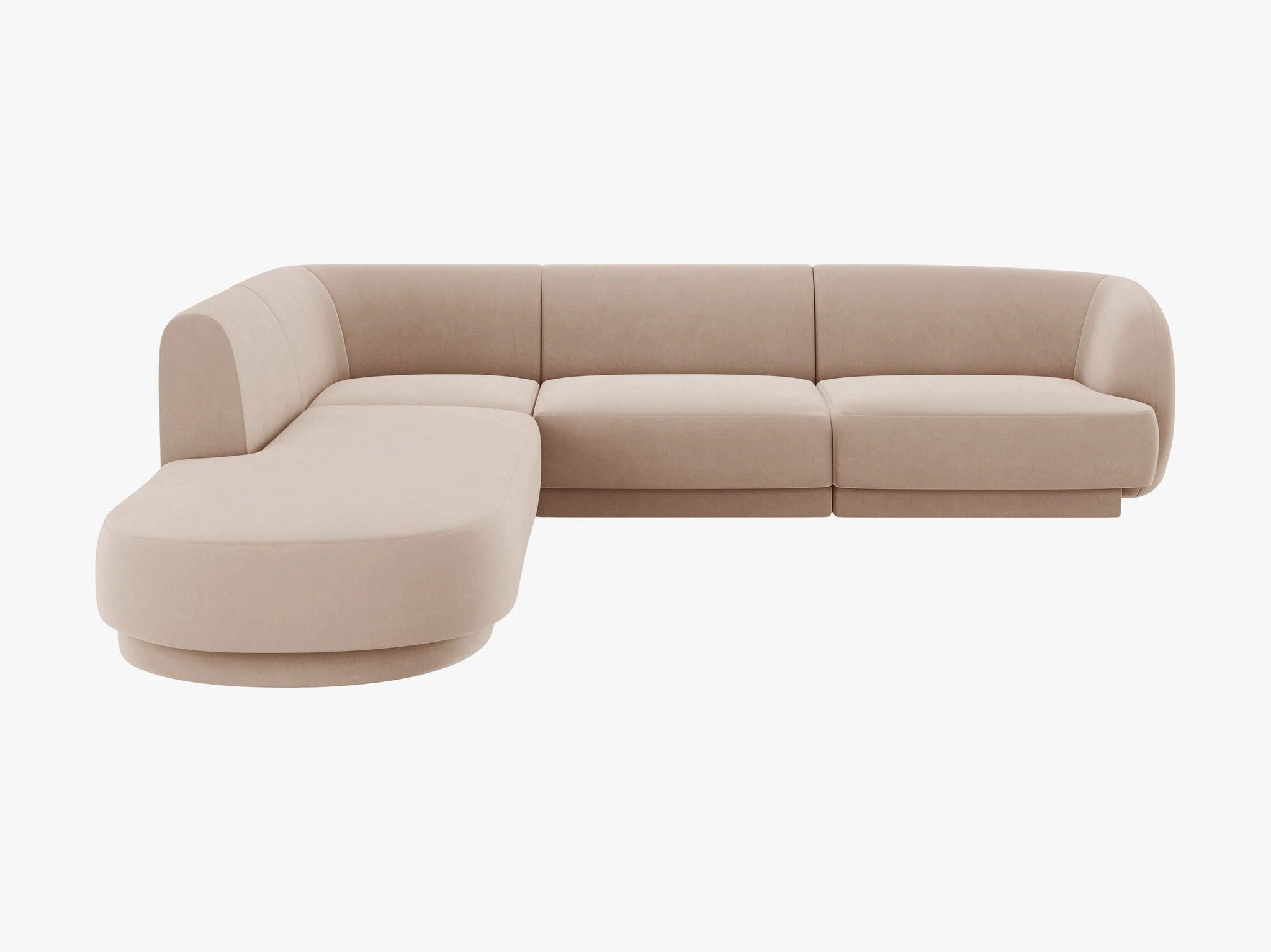 Micadoni Ecksofa Miley, 6-Sitzer