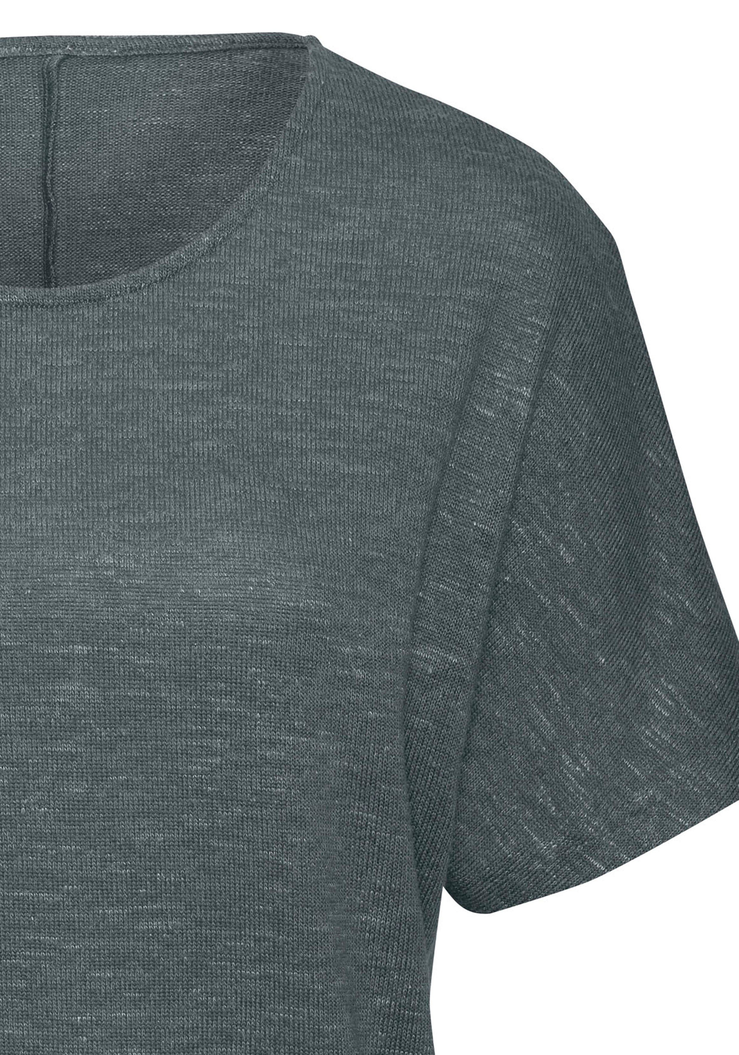 Vivance Kurzarmshirt "mit breitem Bund", aus weichem Viskose-Feinstrick günstig online kaufen