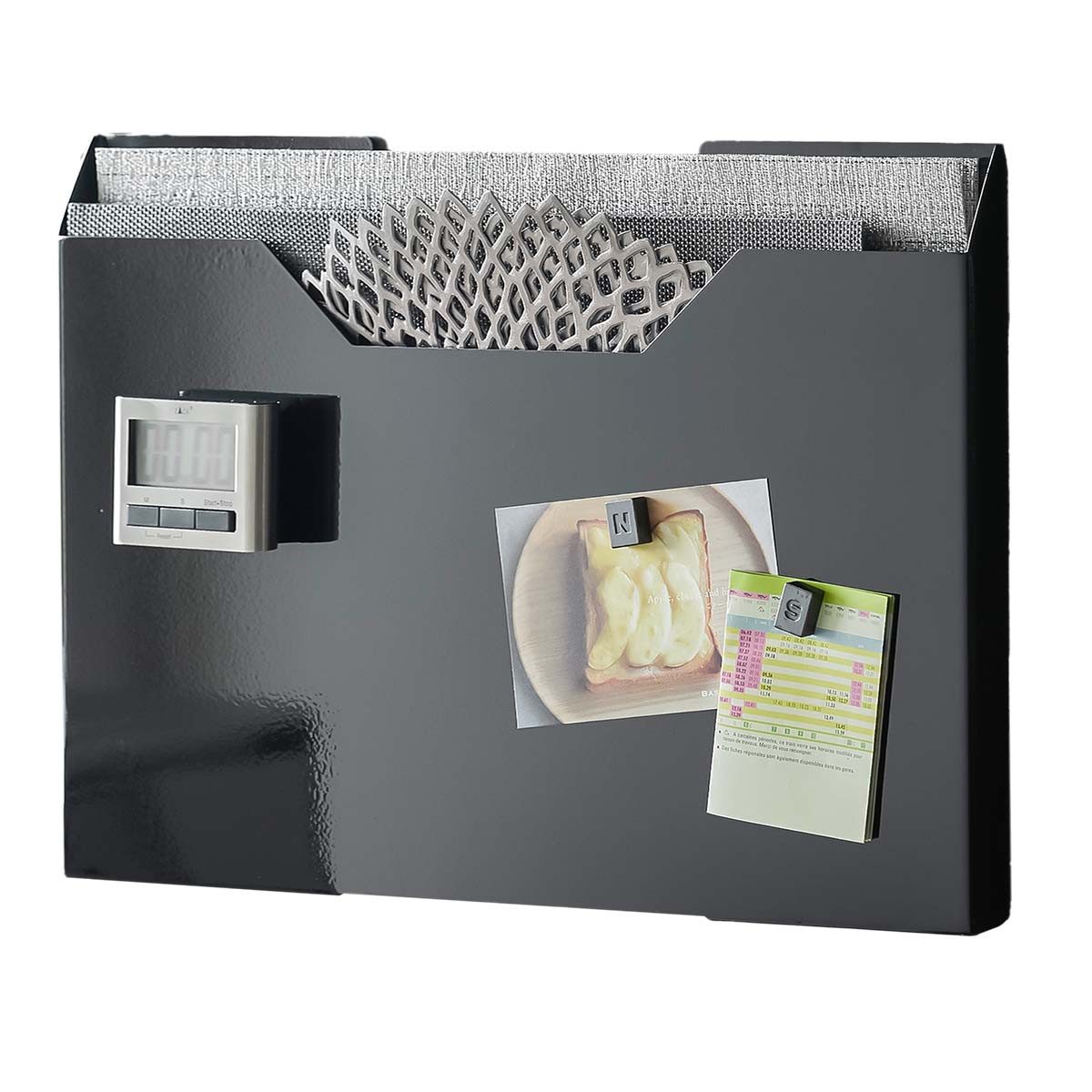 Yamazaki Platzset Tower Tischsetaufbewahrung Metall magnetisch 50x36cm, Tis günstig online kaufen