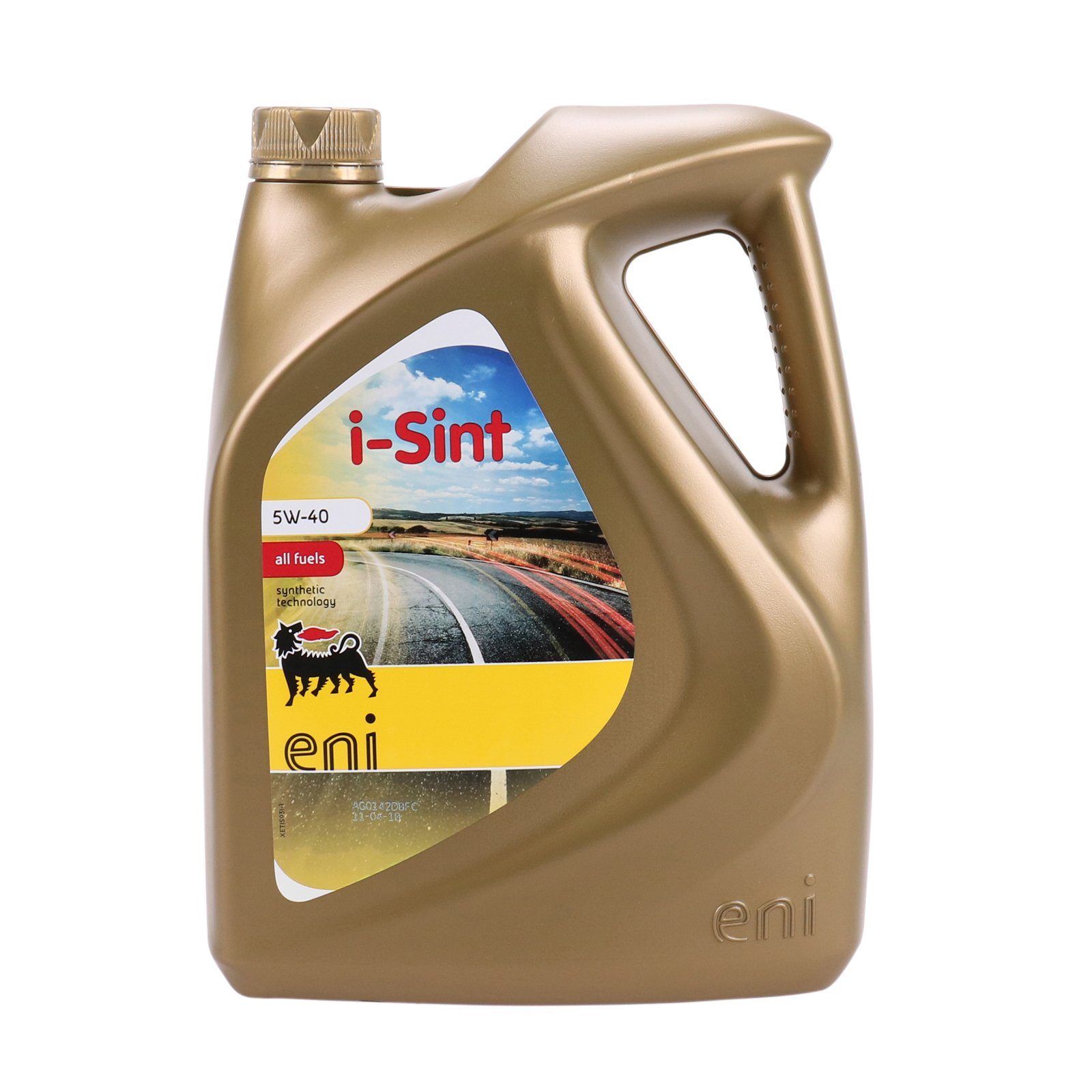 Eni Motoröl Eni i Sint Motoröl SAE 5W40 5L 5 Liter, (1-tlg), High-Tech Leichtlaufmotorenöl