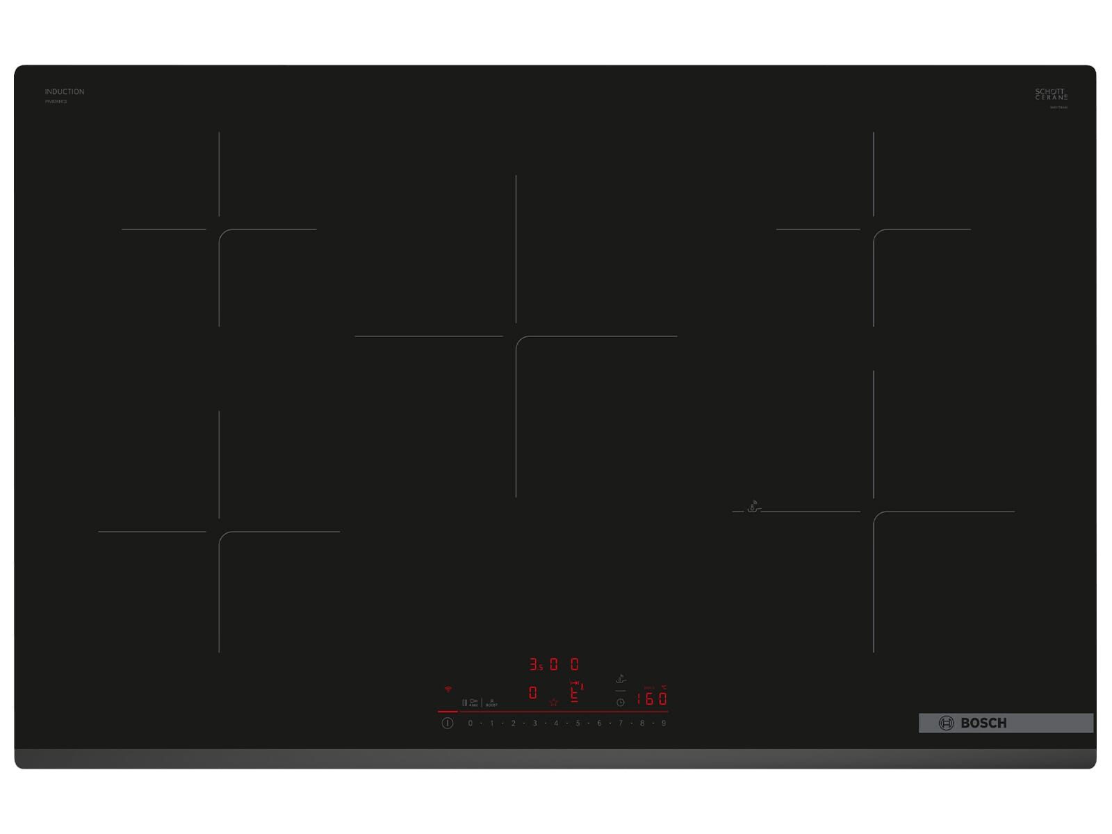 BOSCH Induktions-Kochfeld PIV83KHC1E, autark, Timer