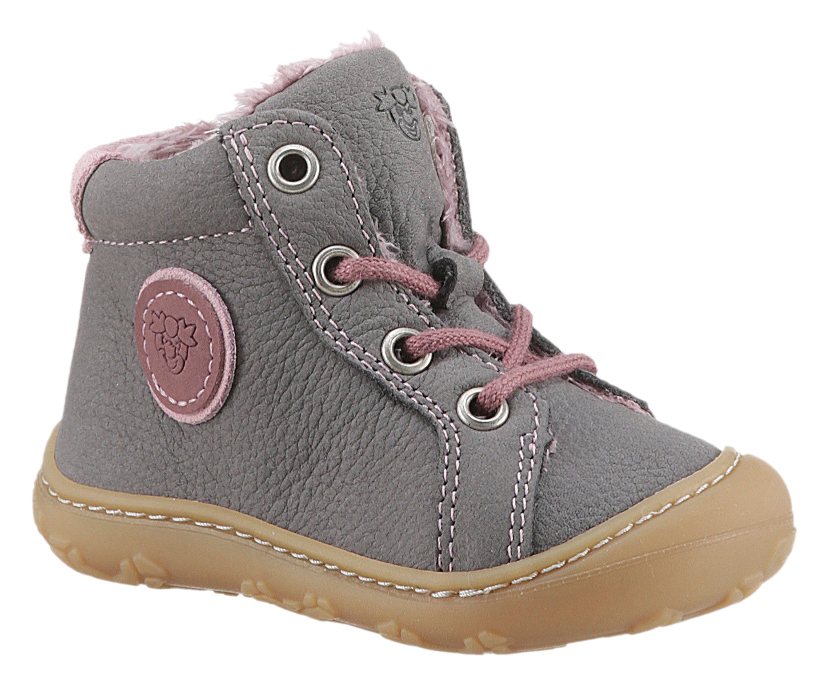PEPINO by RICOSTA Georgie WMS: Normal Lauflernschuh Winterschuh mit Weiten-Meßsystem, Größenschablone zum Download