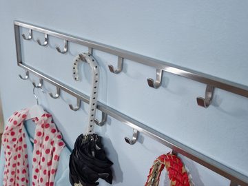 KADIMA DESIGN Wandgarderobe Garderobe, Stilvoller Kleiderschrank mit 15 Haken