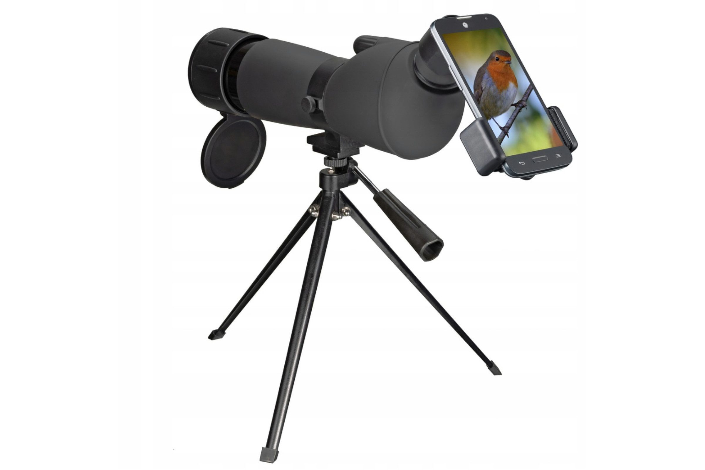BRESSER Bresser Spektiv 20-60x60 Zoomfunktion Spektiv (inkl Stativ Smartphone-Halterung)
