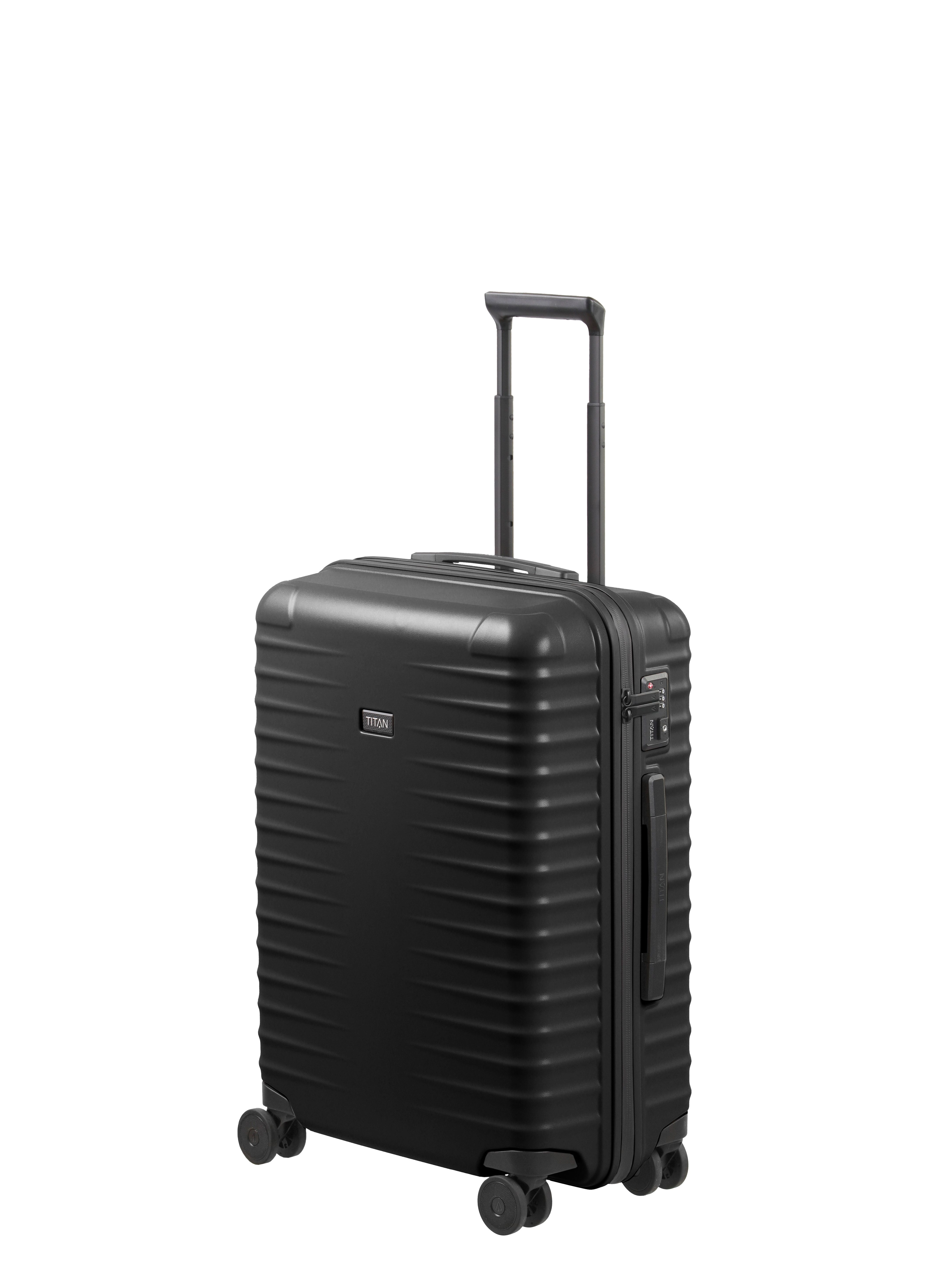 TITAN - Made in Germany Trolley UPGRADE Koffer Hartschale, 4 Rollen, mit kratzresistenter Oberfläche und cleverer Innenaufteilung Größe M