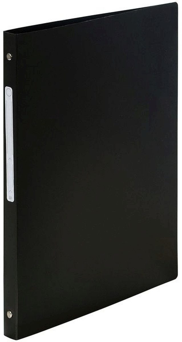 EXACOMPTA Präsentationsordner Ringbuch Uni A4 PP 4 Ringe 15mm schwarz