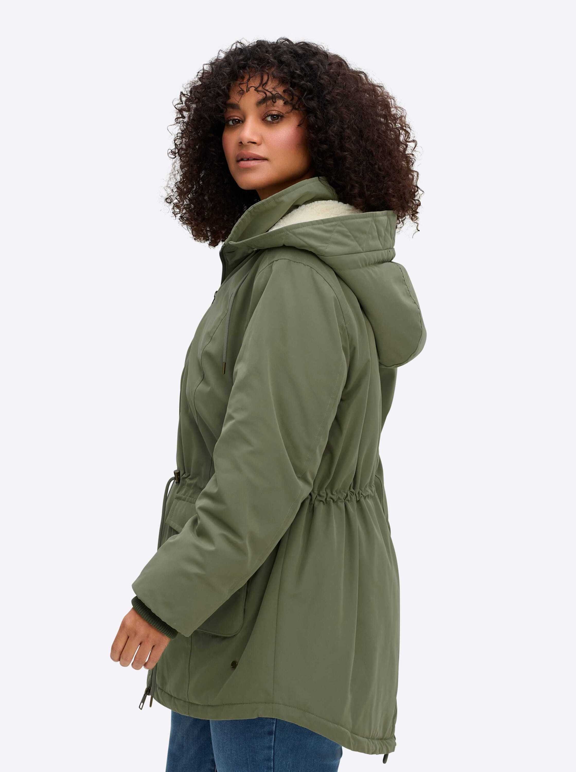 Sheego Allwetterjacke Parka Langarm