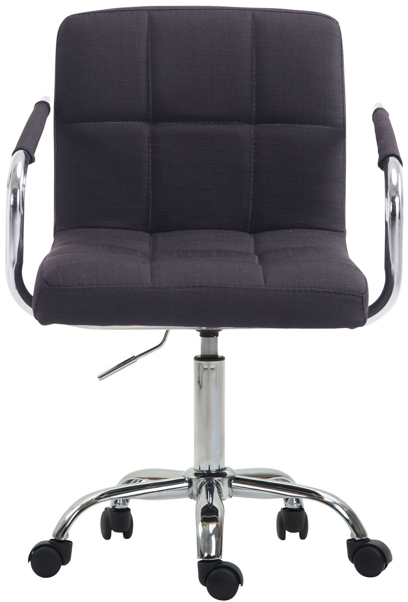 CLP Schreibtischstuhl Lucy V2 Stoff, Armlehnen & Leichtlaufrollen günstig online kaufen