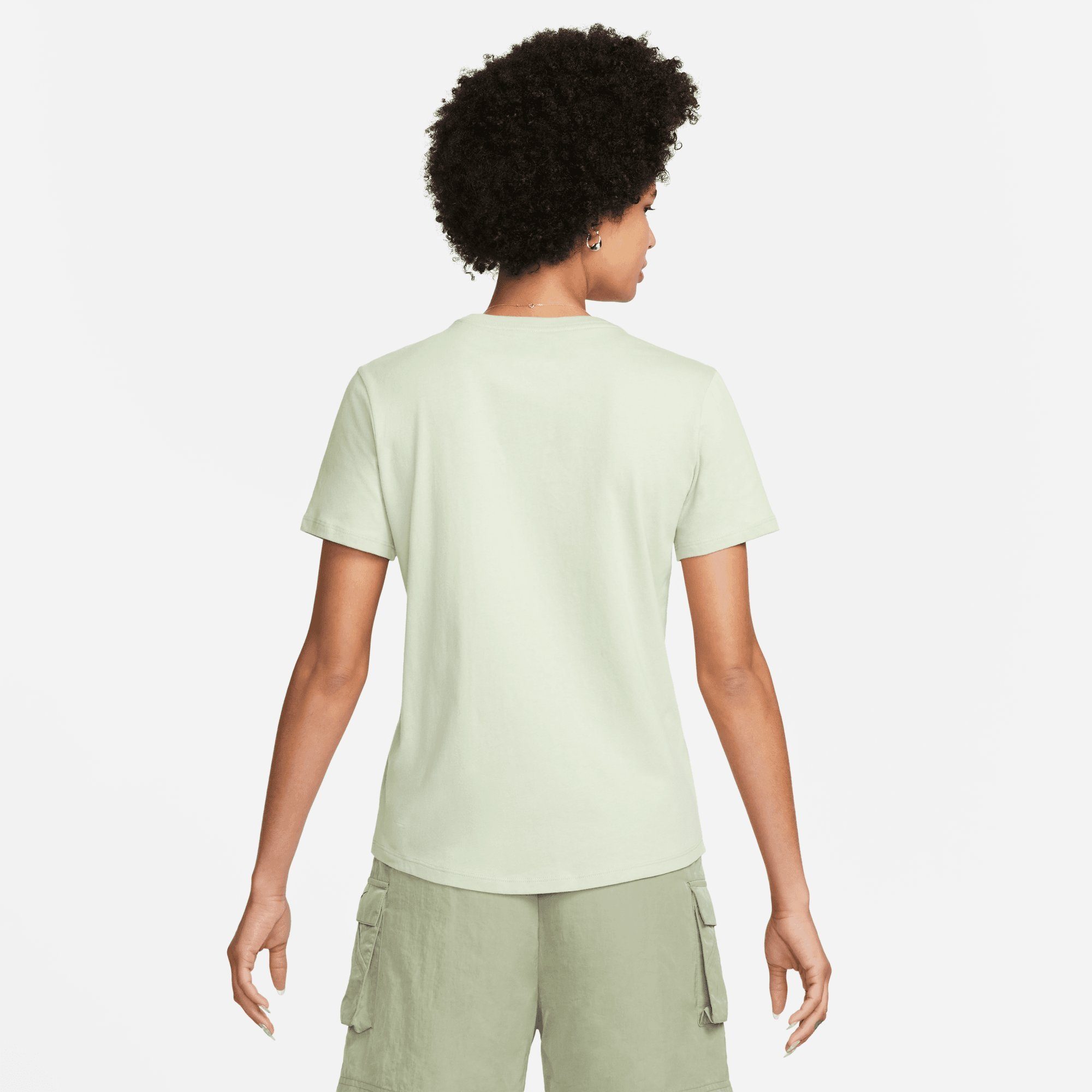 HONEYDEW/WHITE Sportswear Nike T-SHIRT ESSENTIALS WOMEN'S T-Shirt LOGO