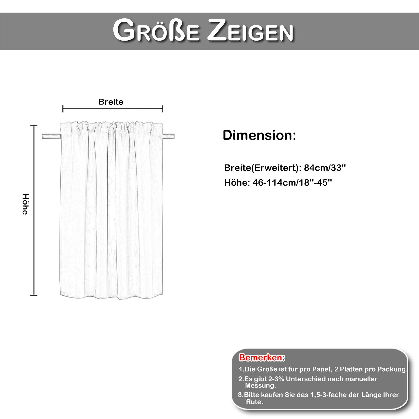 BTTO V&G Vorhang Wohnwagen kurze Vorhänge,Samt günstig online kaufen
