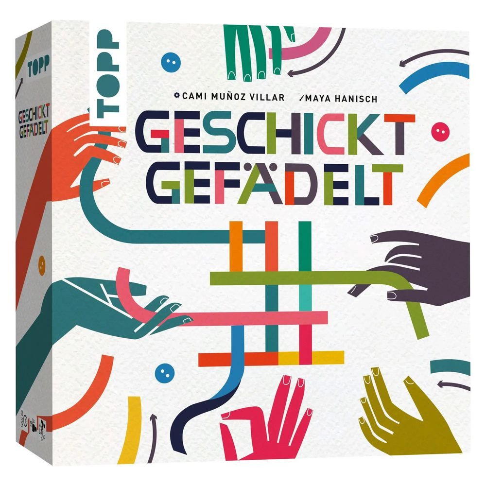 frechverlag Spiel Geschickt Gefädelt