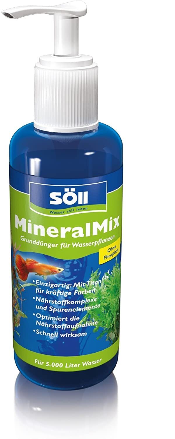 SÖLL Aquarien-Substrat Söll MineralMix Aqua 500 ml für 5000 L Aquariendünger