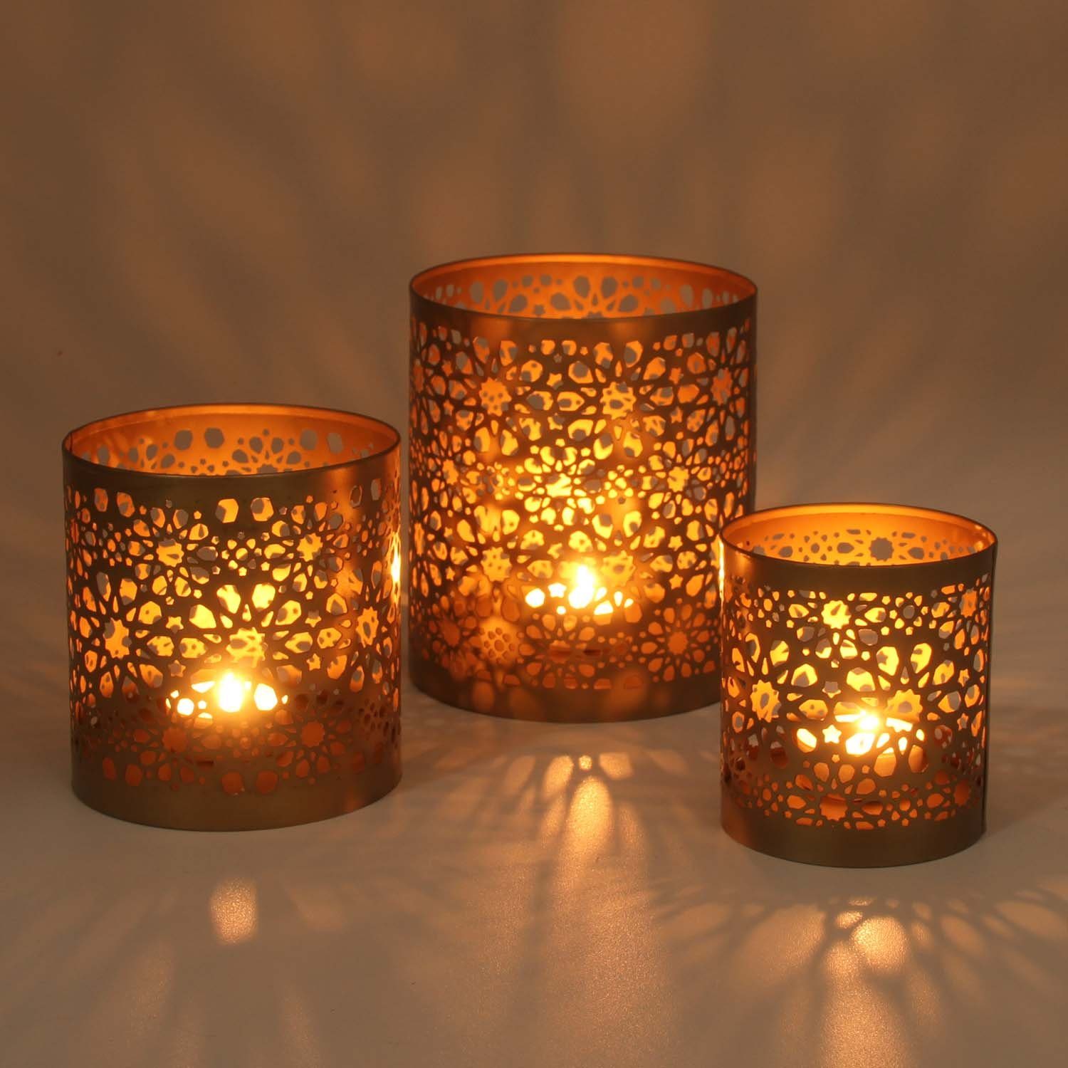 Casa Moro Teelichthalter Orientalisches Windlicht 3er günstig online kaufen