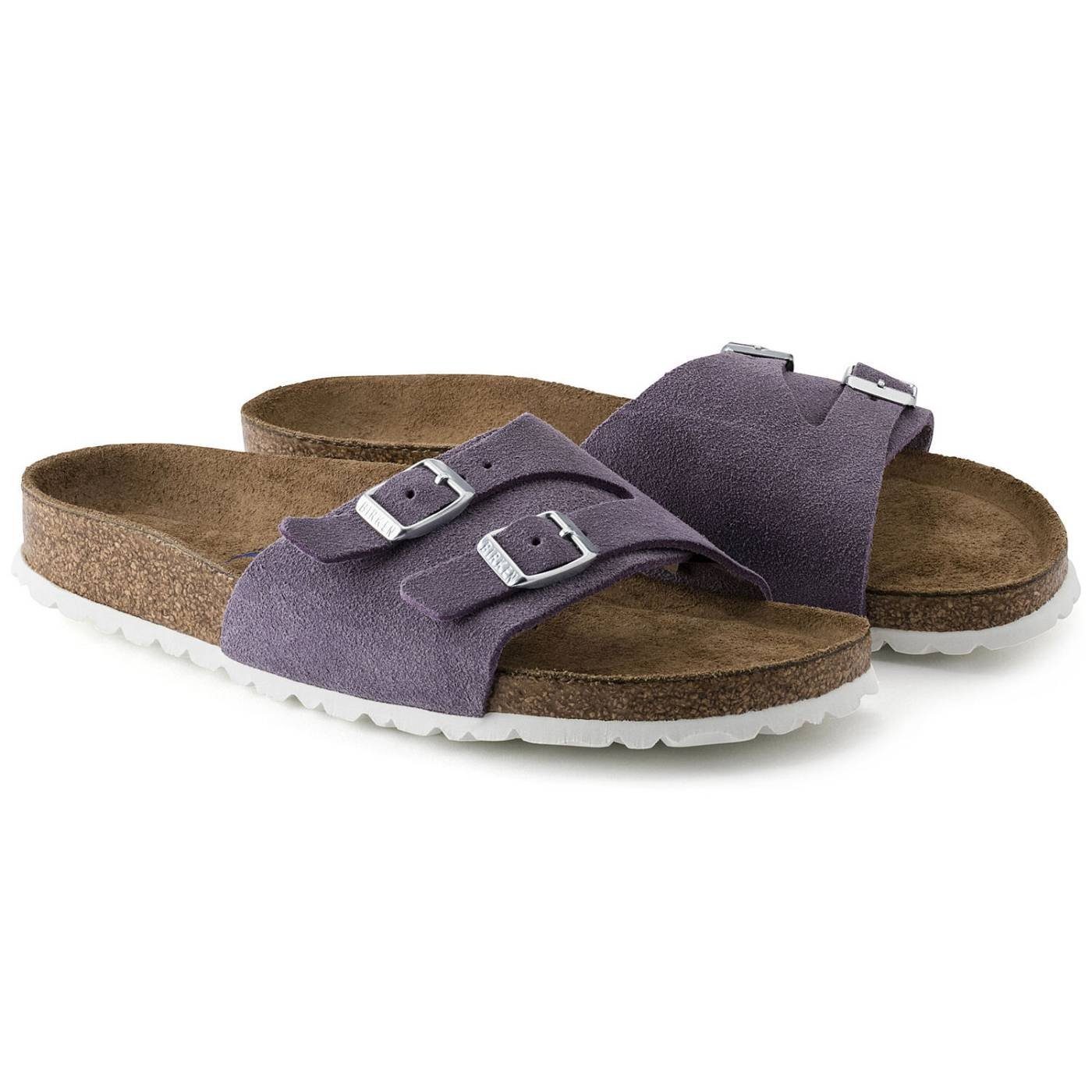 Birkenstock »Birkenstock Vaduz« Sandale, bietet zwei Dornschnallen zur