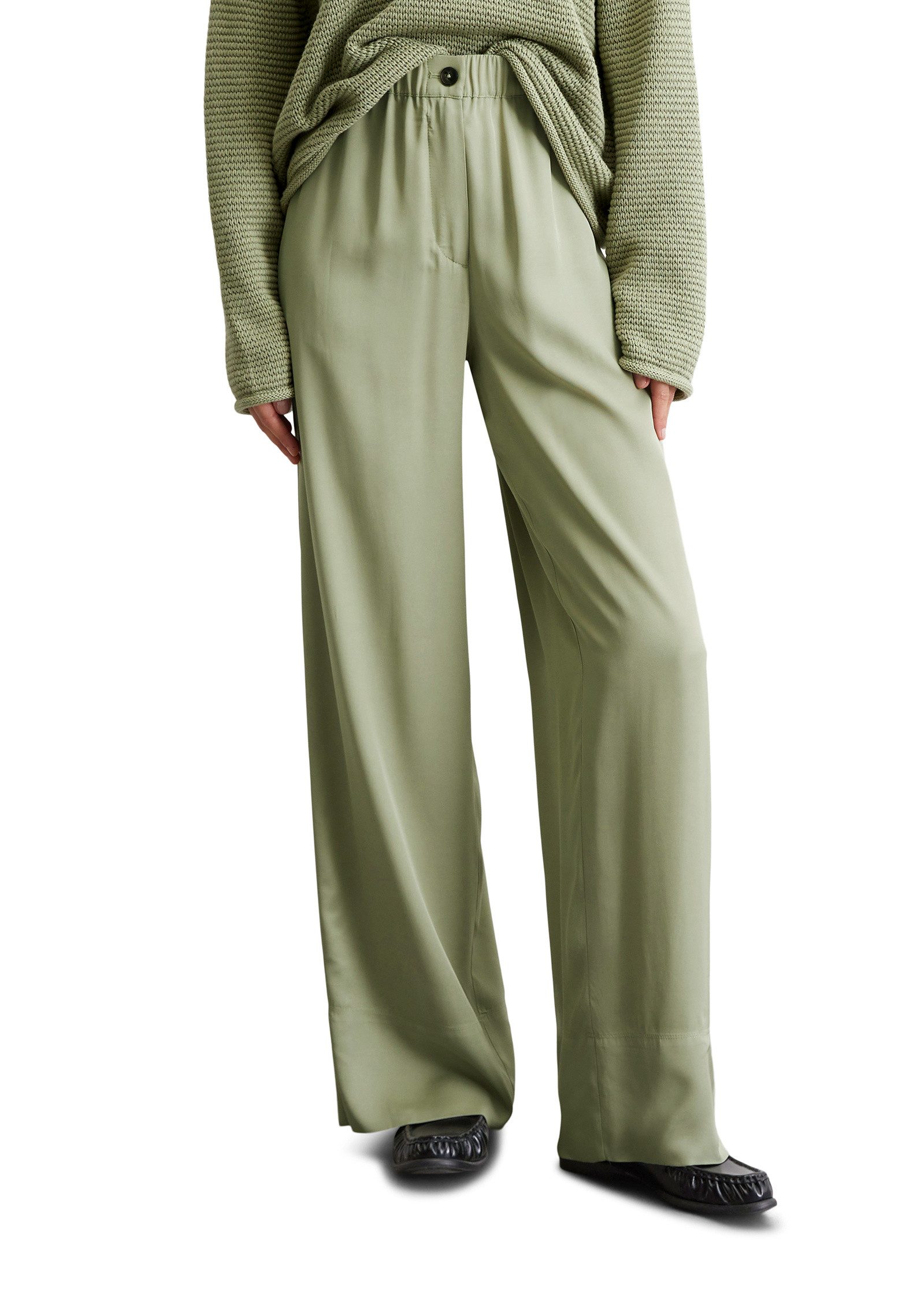 Marc O'Polo Chinohose aus Viskose-Twill