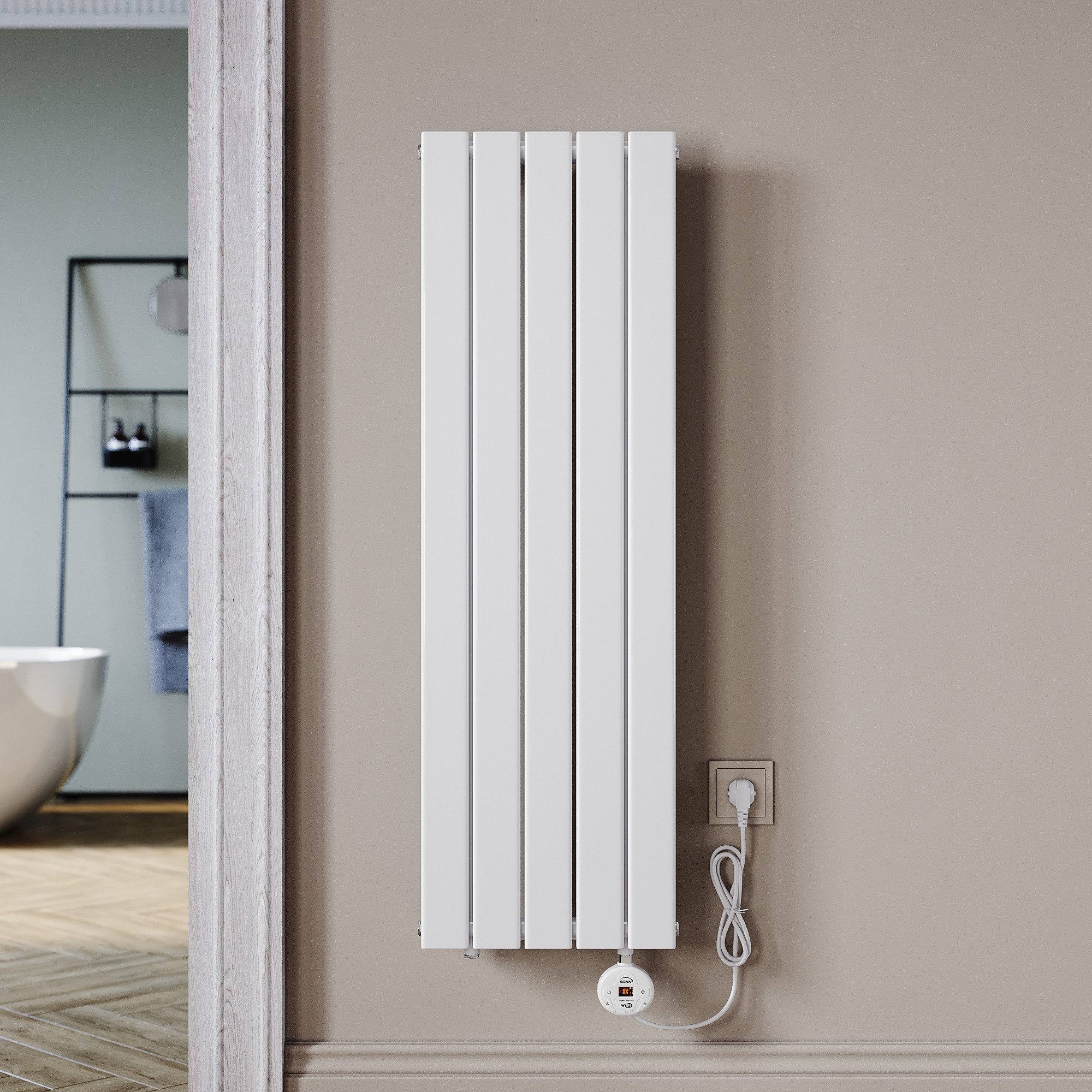 SONNI Elektro-Heizkörper Elektro-Heizkörper mit WiFi-Fernbedienung,Temperat günstig online kaufen