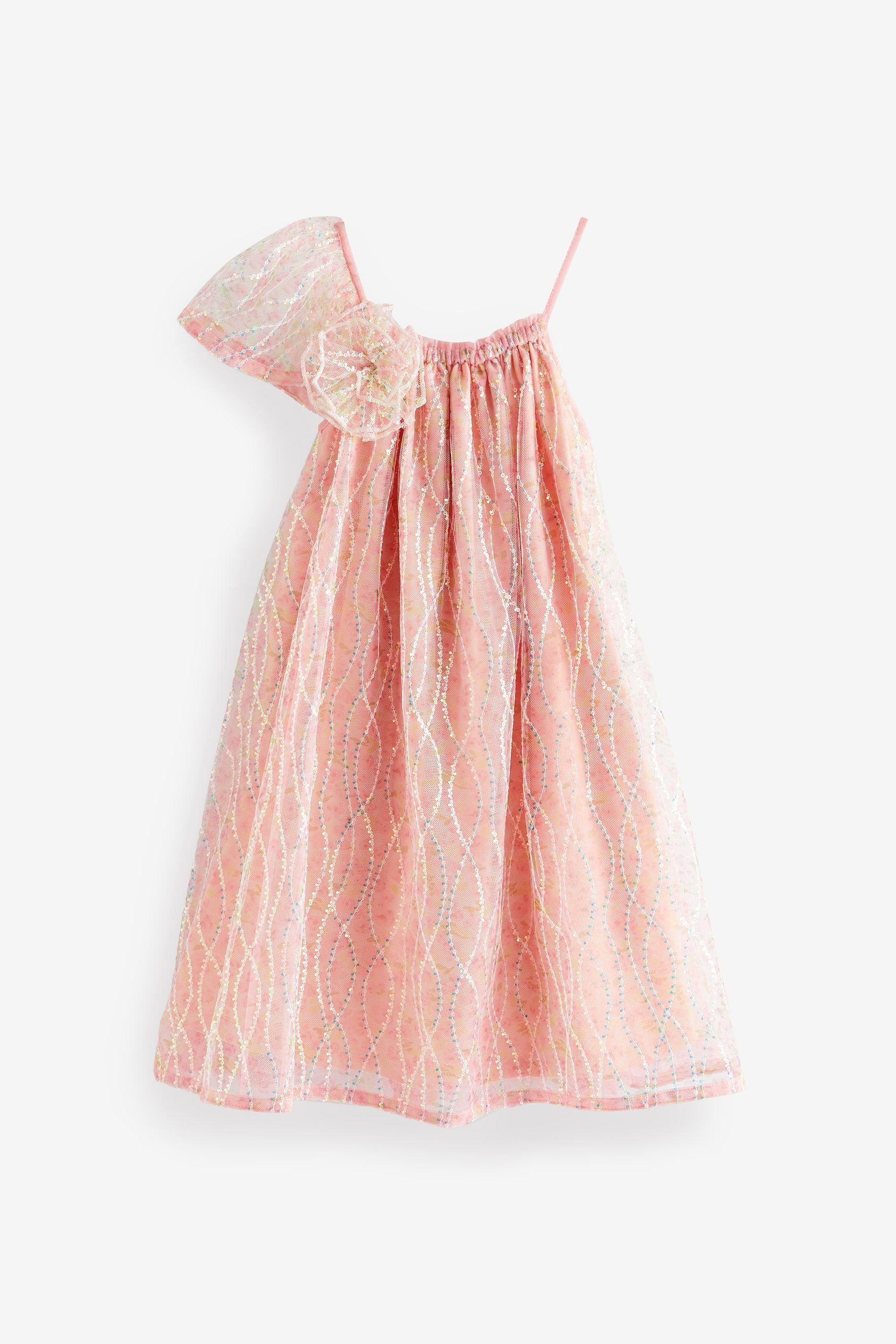 Partykleid Einschulteriges Partykleid