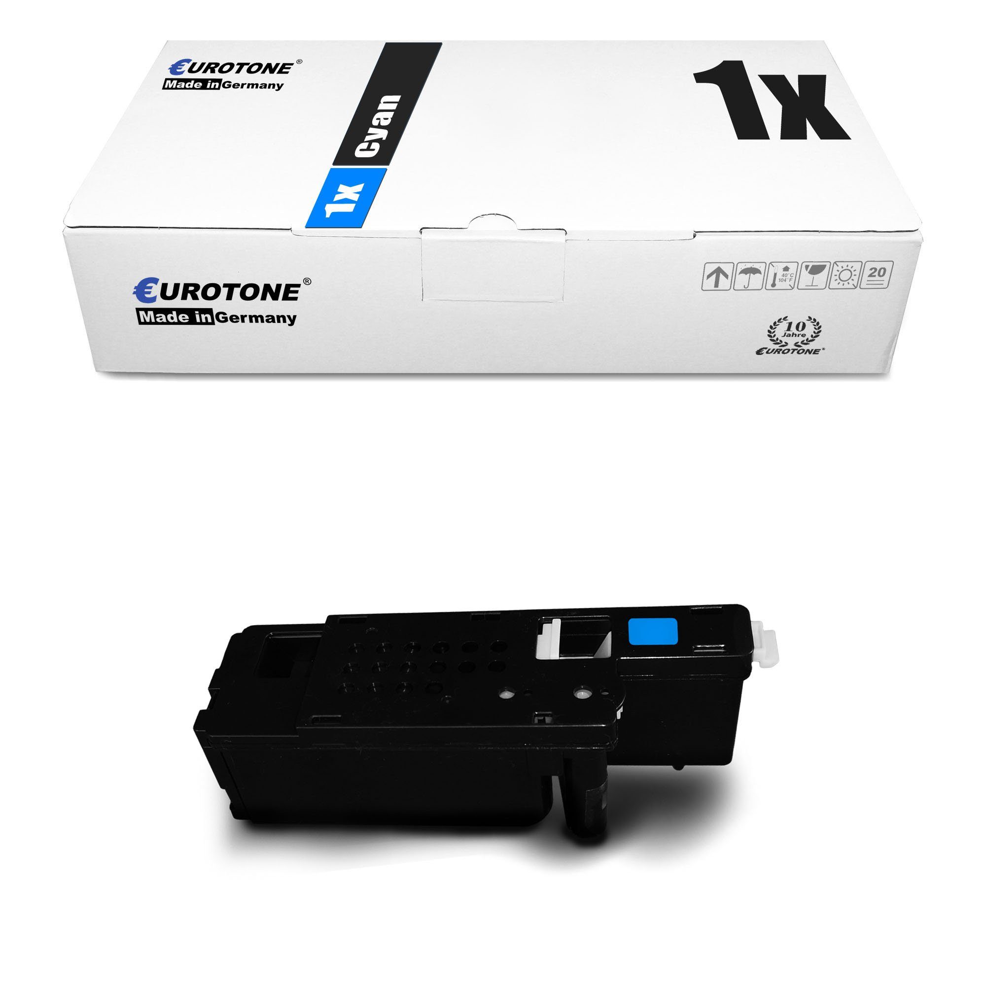 Eurotone ersetzt Xerox Tonerkartusche Cyan 106R02756 Toner