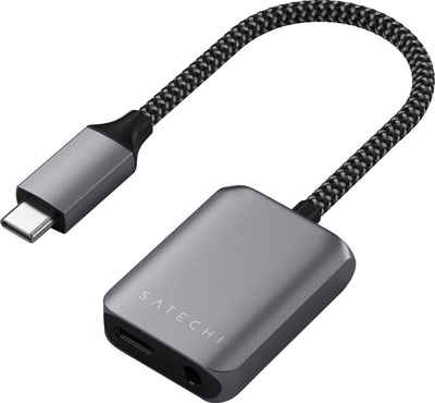 Satechi USB-C to 3.5mm Audio & PD USB-Adapter zu 3,5-mm-Klinke, USB Typ C