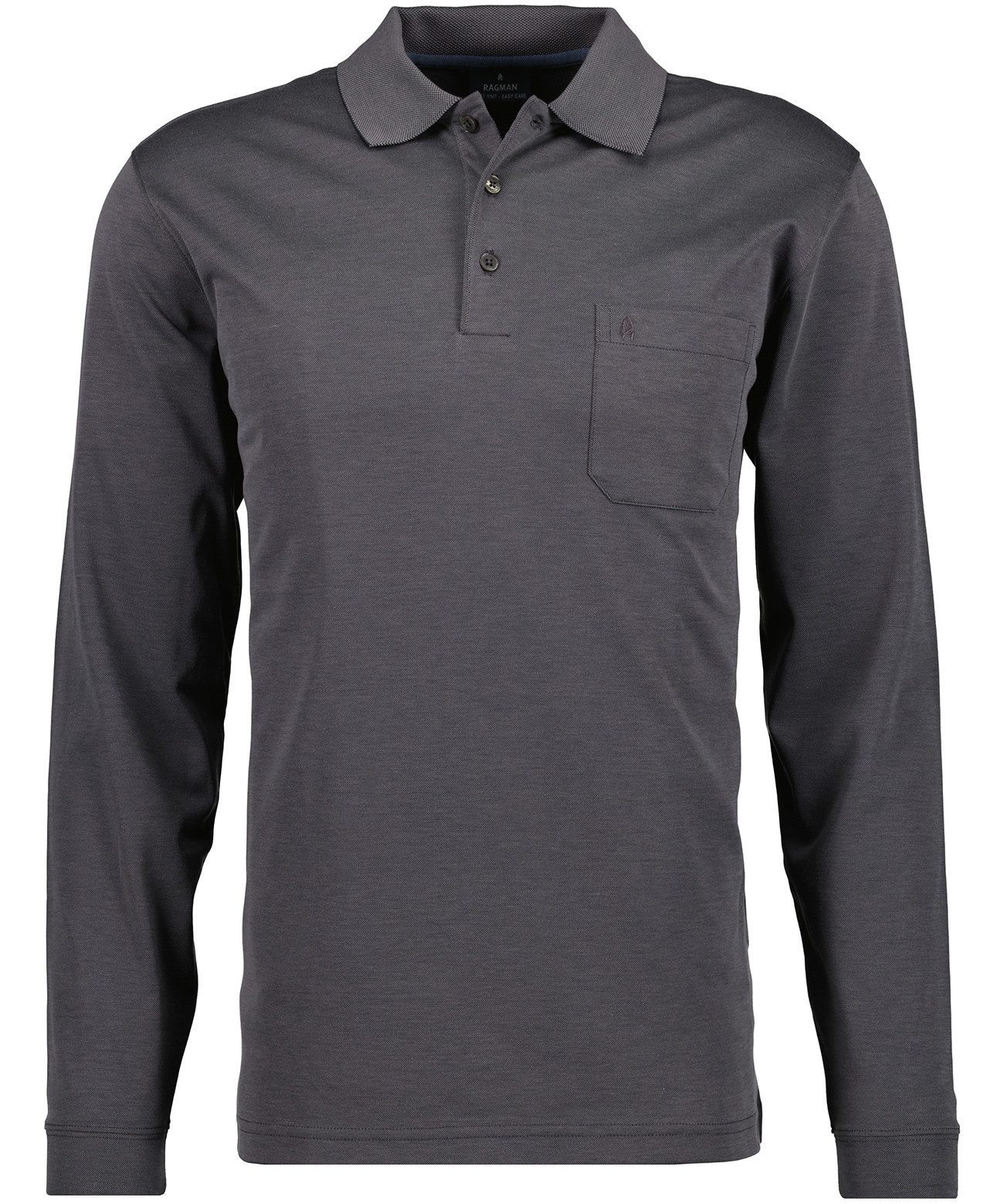 Langarm-Poloshirt