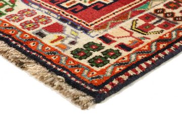 Orientteppich Perserteppich Shiraz 165x104 Handgeknüpft, Nain Trading, Höhe: 1 mm
