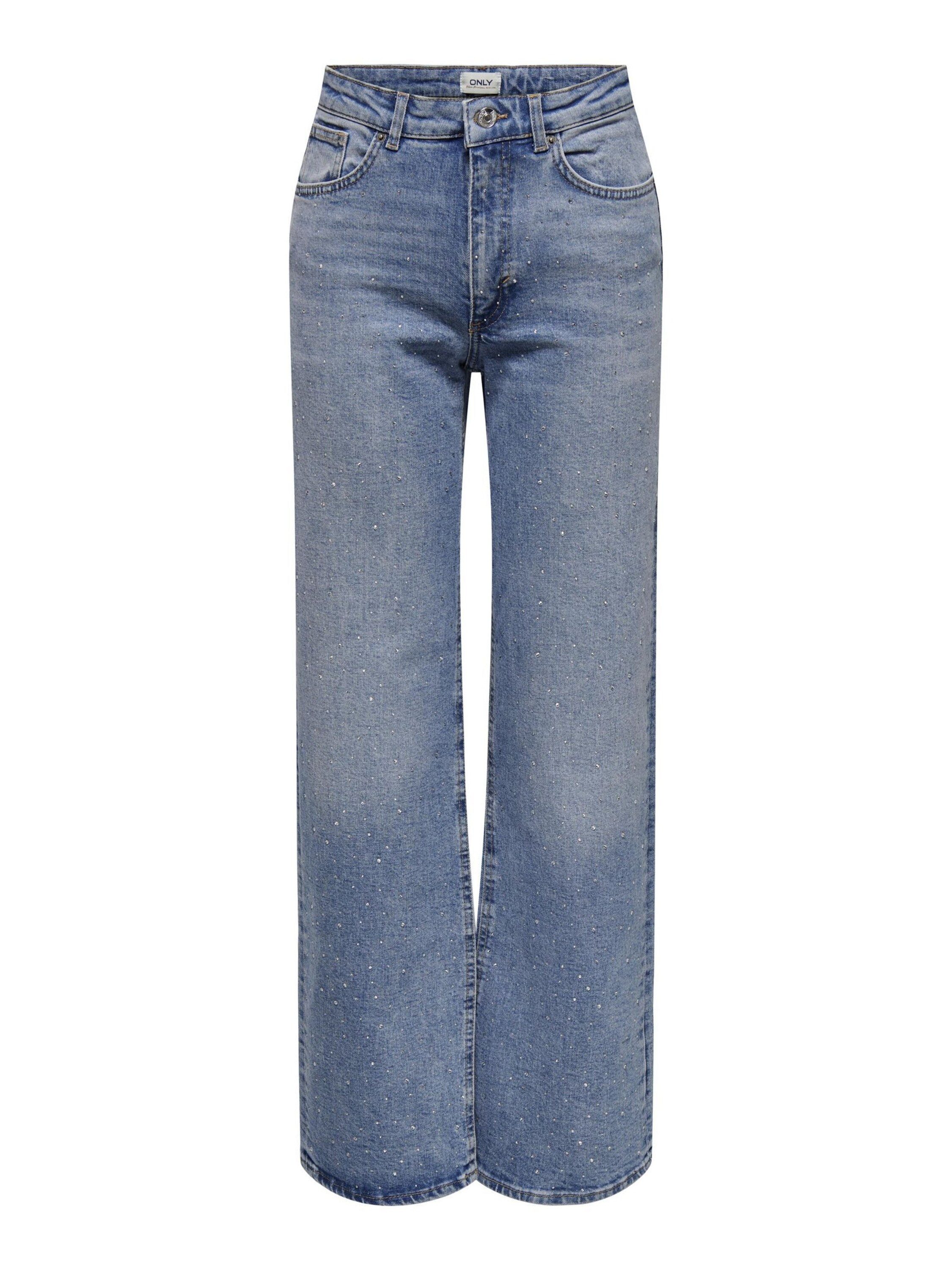 ONLY Loose-fit-Jeans ONLJuicy (1-tlg) Ziersteine