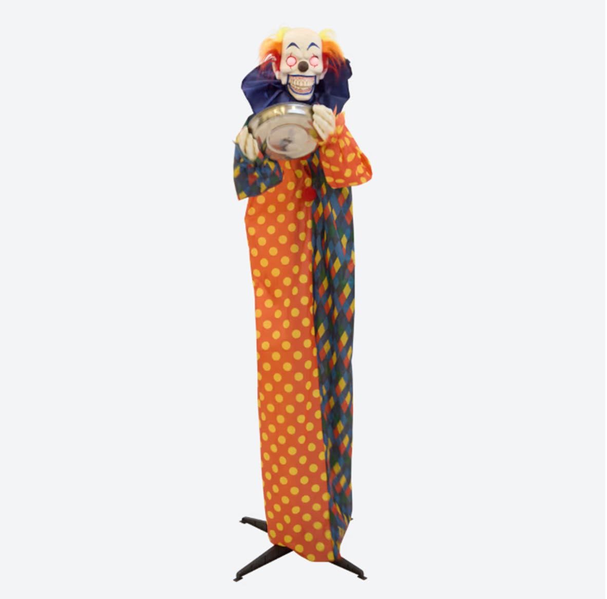 Spectrum Dekoobjekt Halloween Clown/Reaper beweglich 183 cm Halloween-Figur – Bild 5 von 5