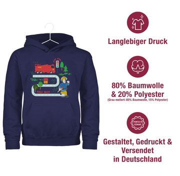 Shirtracer Hoodie This way Jupiter Feuerwehrmann Sam Jungen