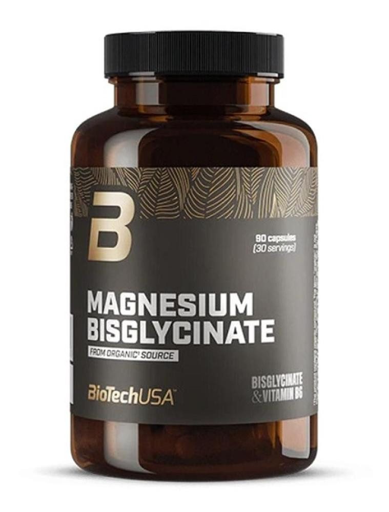 Biotech USA BioTechUSA Magnesium Bisglycinate from organic source 90 Kapseln, 90 St.