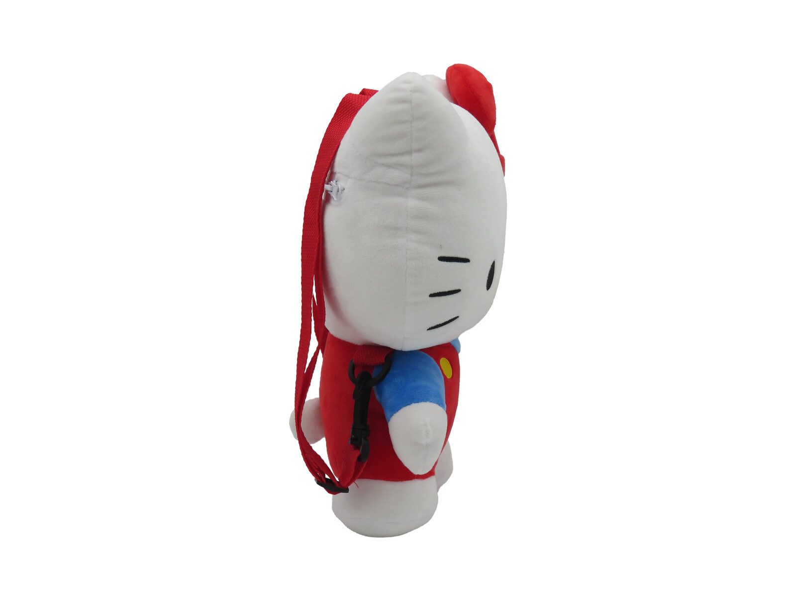 Hello Kitty Kinderrucksack - Plüschrucksack Kuschelig mit Reißverschluss (1-tlg)