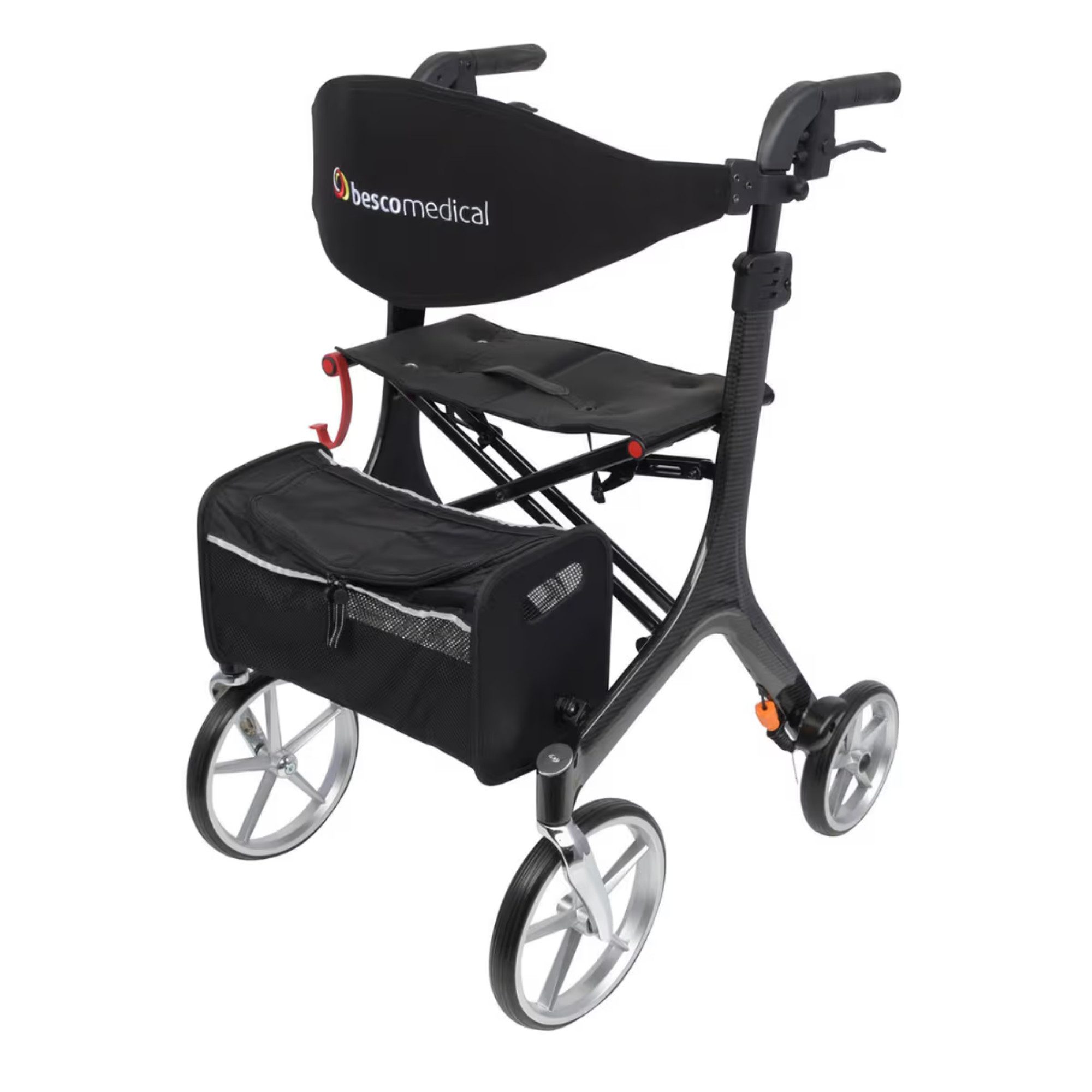 bescomedical Rollator Besco Medical Rollator aus Carbon - Leichtgewichtrollator Premium
