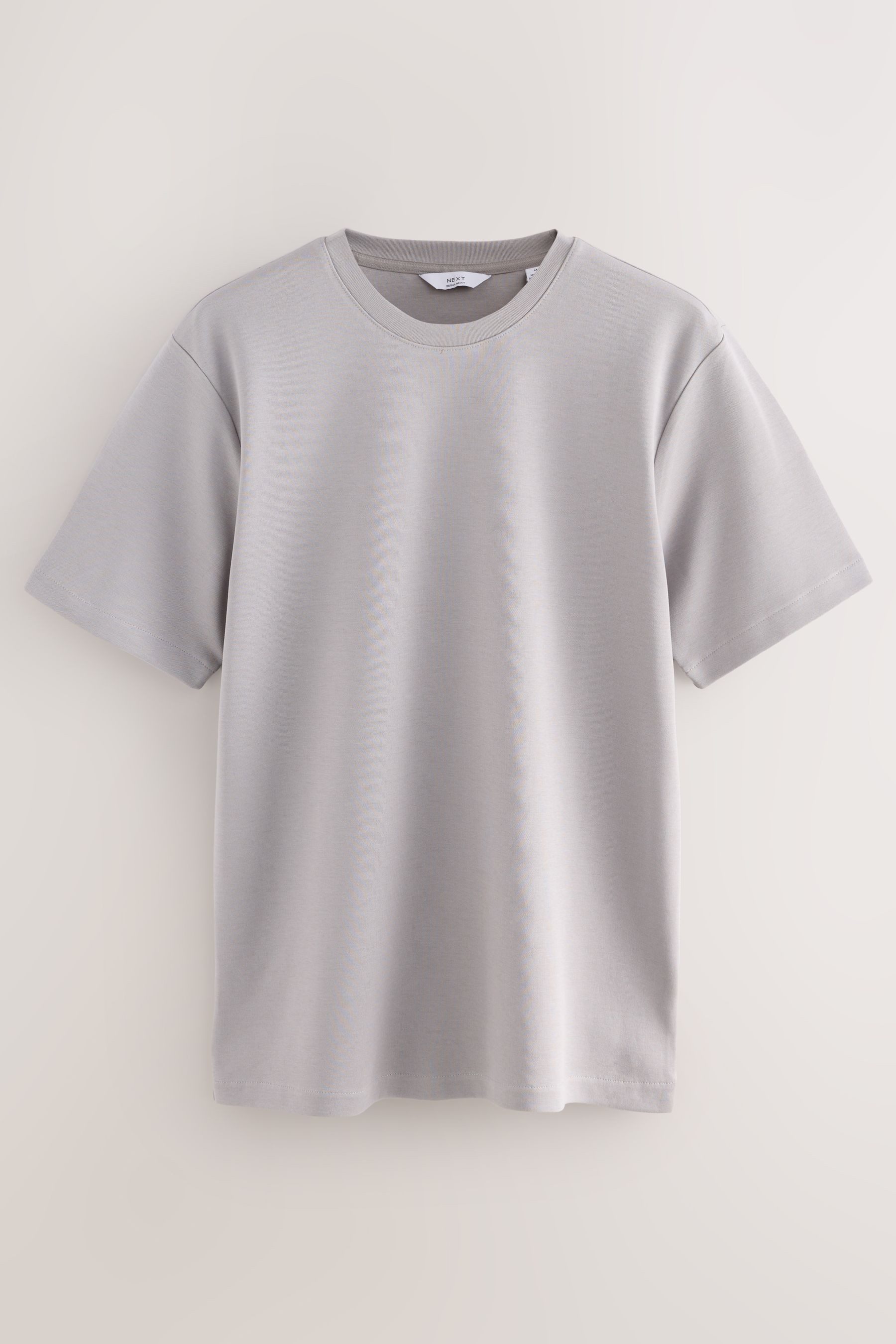 Next T-Shirt Edle, weiche T-Shirts aus solidem Stoff, 3er Pack (3-tlg)
