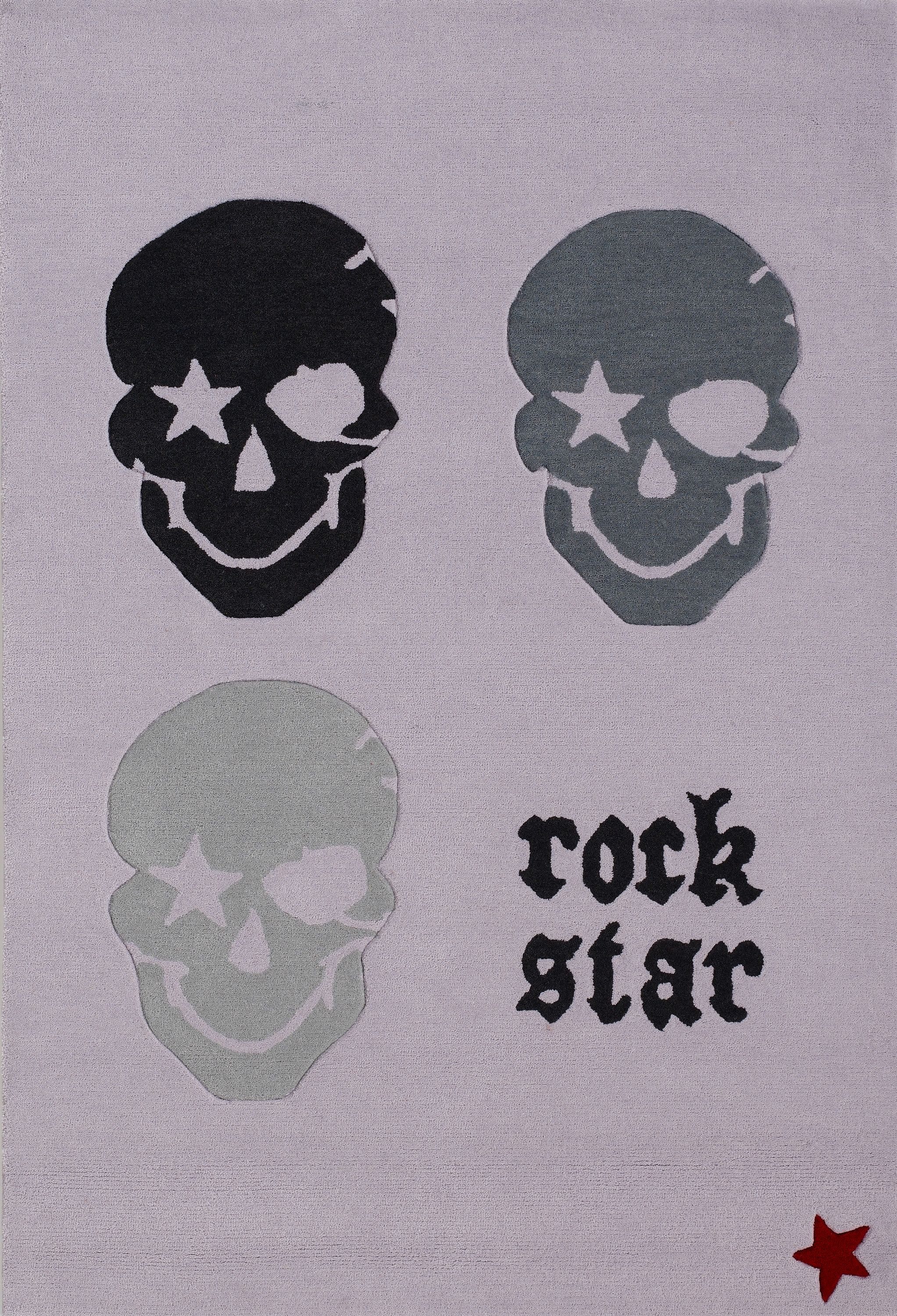 Rock STAR Baby Kinderteppich Rock Star Baby 200x300cm, rechteckig