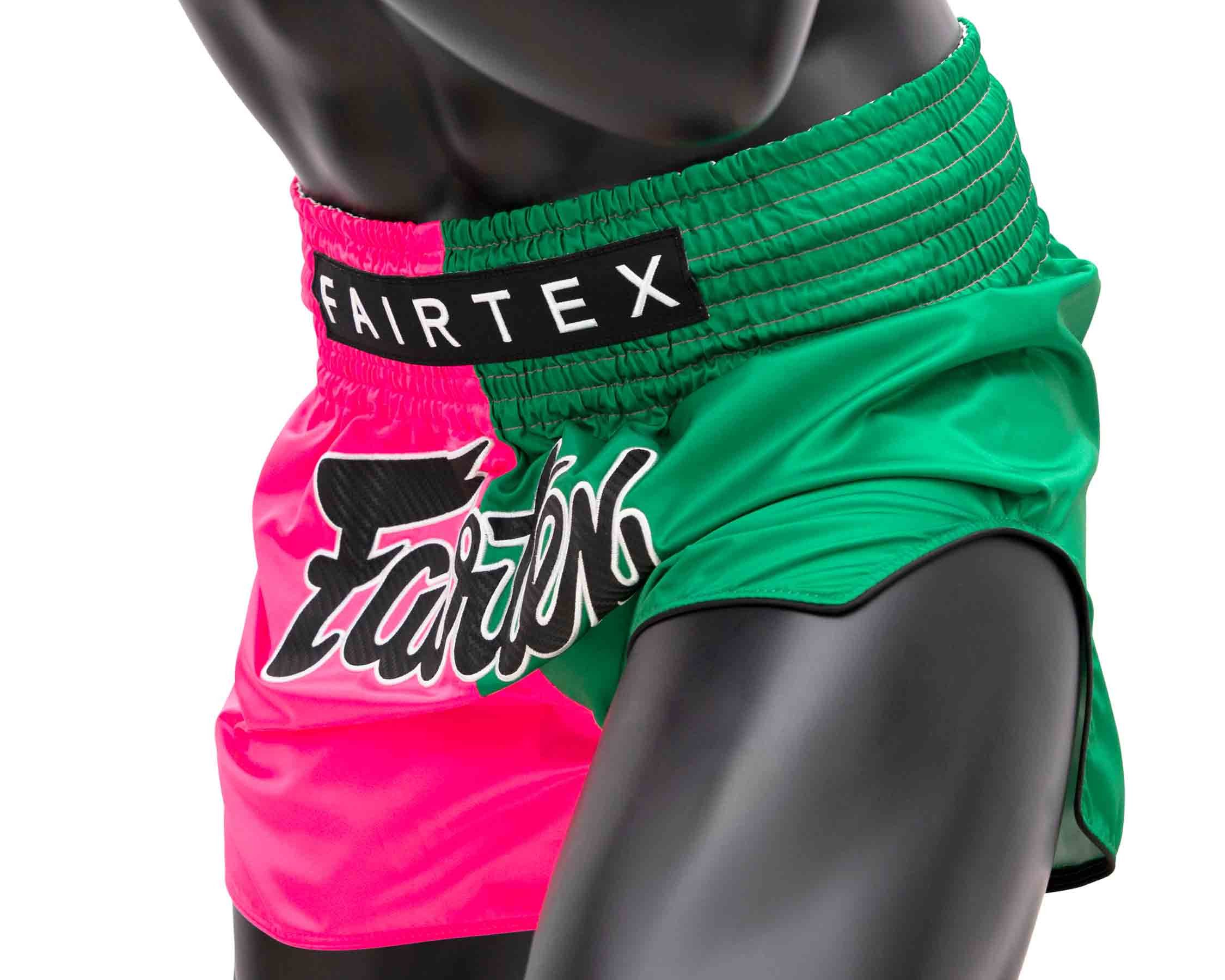 Fairtex Shorts Muay Thai Short Pink/Green Fairtex BS1911 Shorts – Trainiere hart, sieg mit Stil