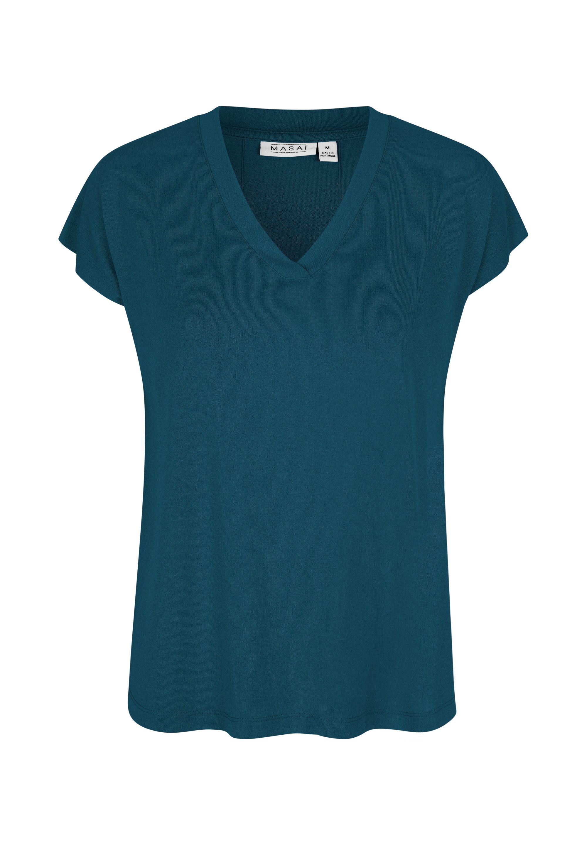 Masai Kurzarmshirt MaEfa Einfarbiges Basic-Top, zeitloses günstig online kaufen