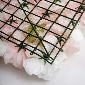 Kunstblumenstrauß Blumenwand Hochzeit, künstliche Blumen, Hintergrunddekoration, Juoungle