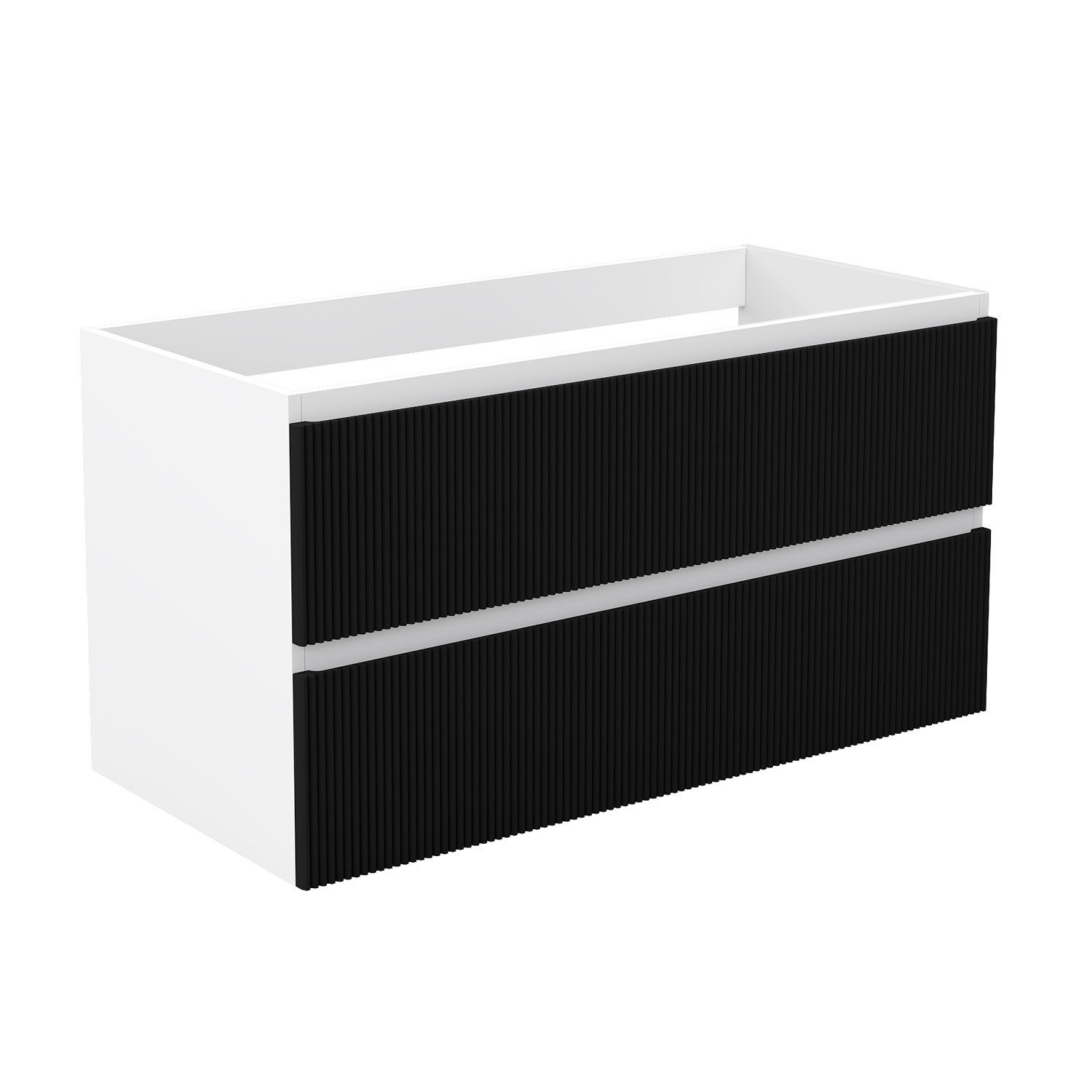 duschspa Waschtisch Unterschrank Waschtischunterschrank Waschbeckenunterschrank Badschrank, 50-120cm Hängeschrank, Matt / Hochglanz