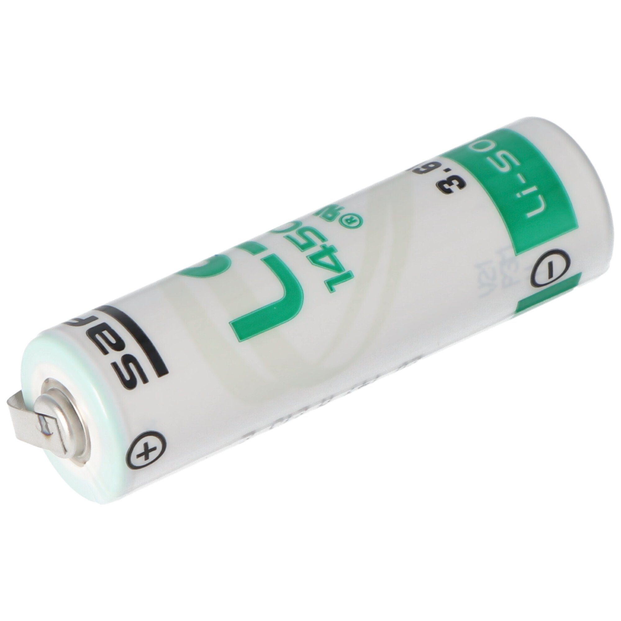 (3,6 LS14500CNR Lithium U-Form Batterie V) Batterie, SAFT Lötfahnen mit Saft