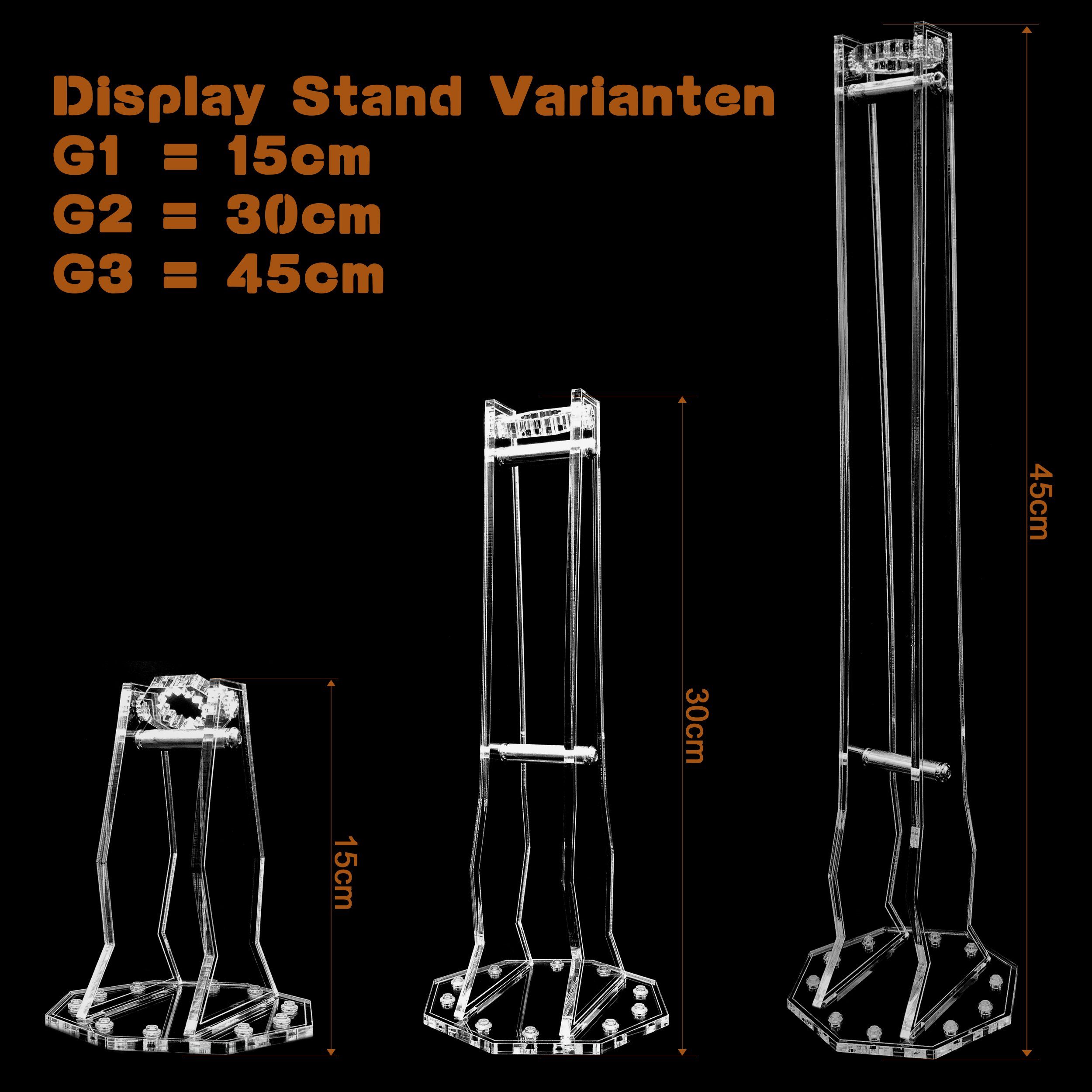 AREA17 Standfuß Universal Acryl Display Stand für nahezu jedes Lego Modell (75190 75218 75256 75257 75281 75292 75300 75301 75302 75314 75316 -, erhältlich in 3 – Bild 4 von 5