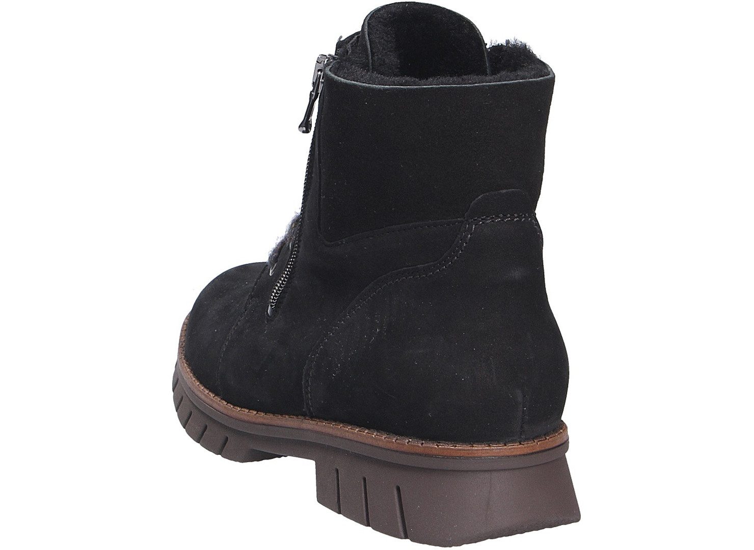 Waldläufer Waldläufer Damen Stiefelette schwarz Größe Schnürstiefel