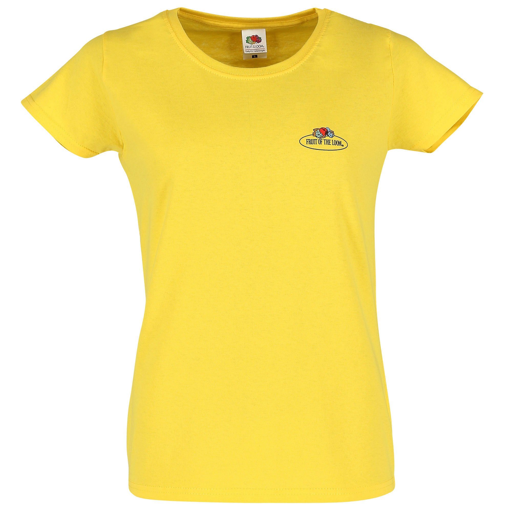 Fruit of the Loom Rundhalsshirt Damen günstig online kaufen