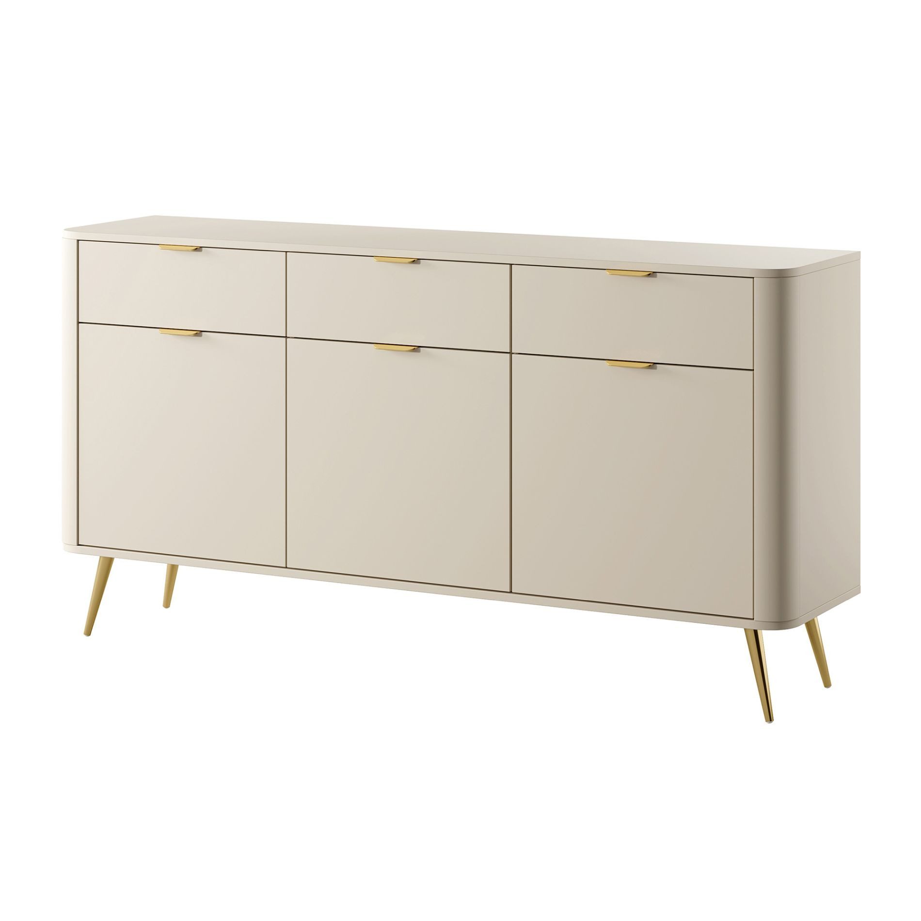 Selsey Sideboard OVAL, 3-türig mit 3 günstig online kaufen