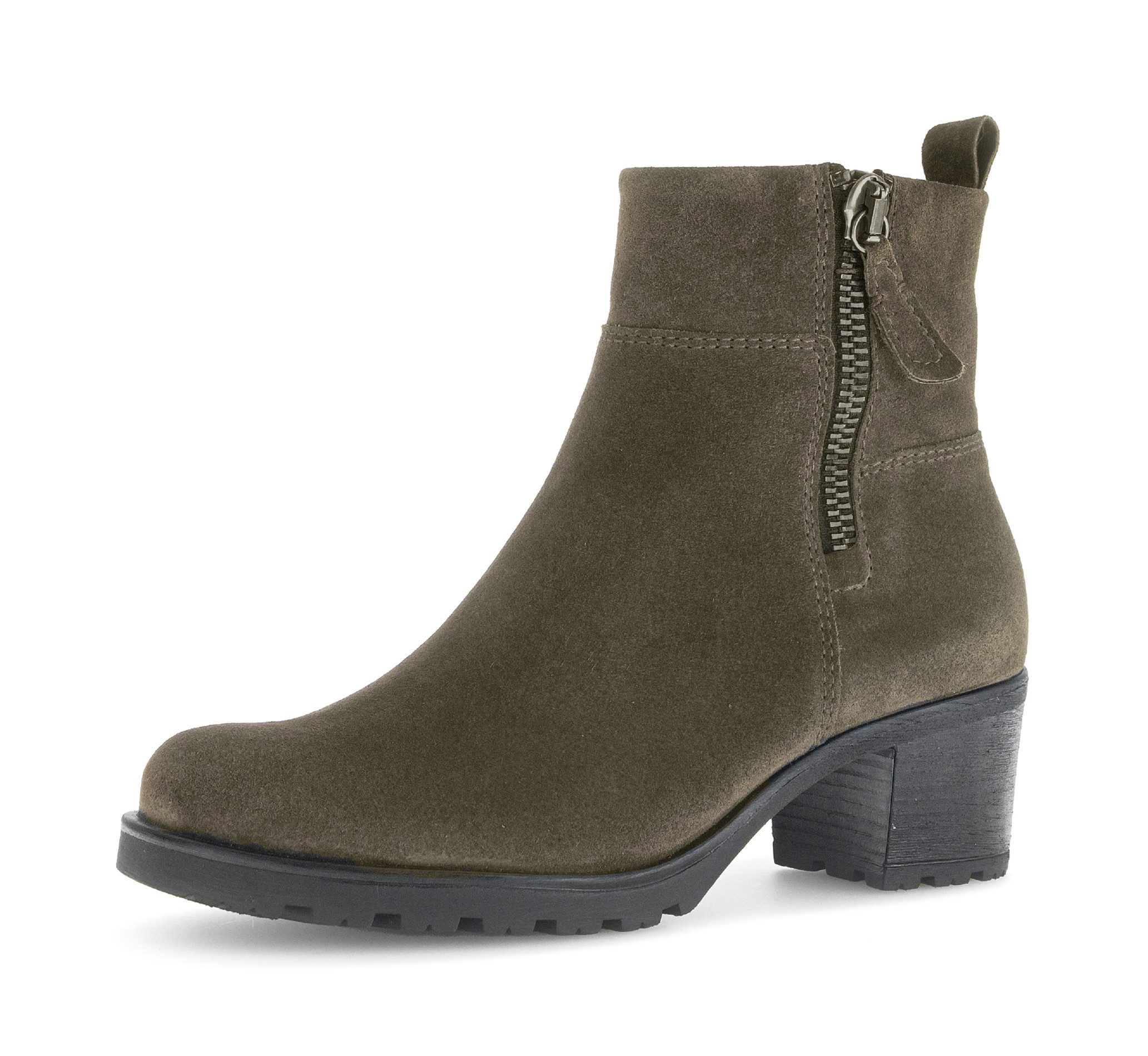 Gabor St. Tropez Stiefelette, Blockabsatz, Boots mit Zierreißverschluss auß günstig online kaufen