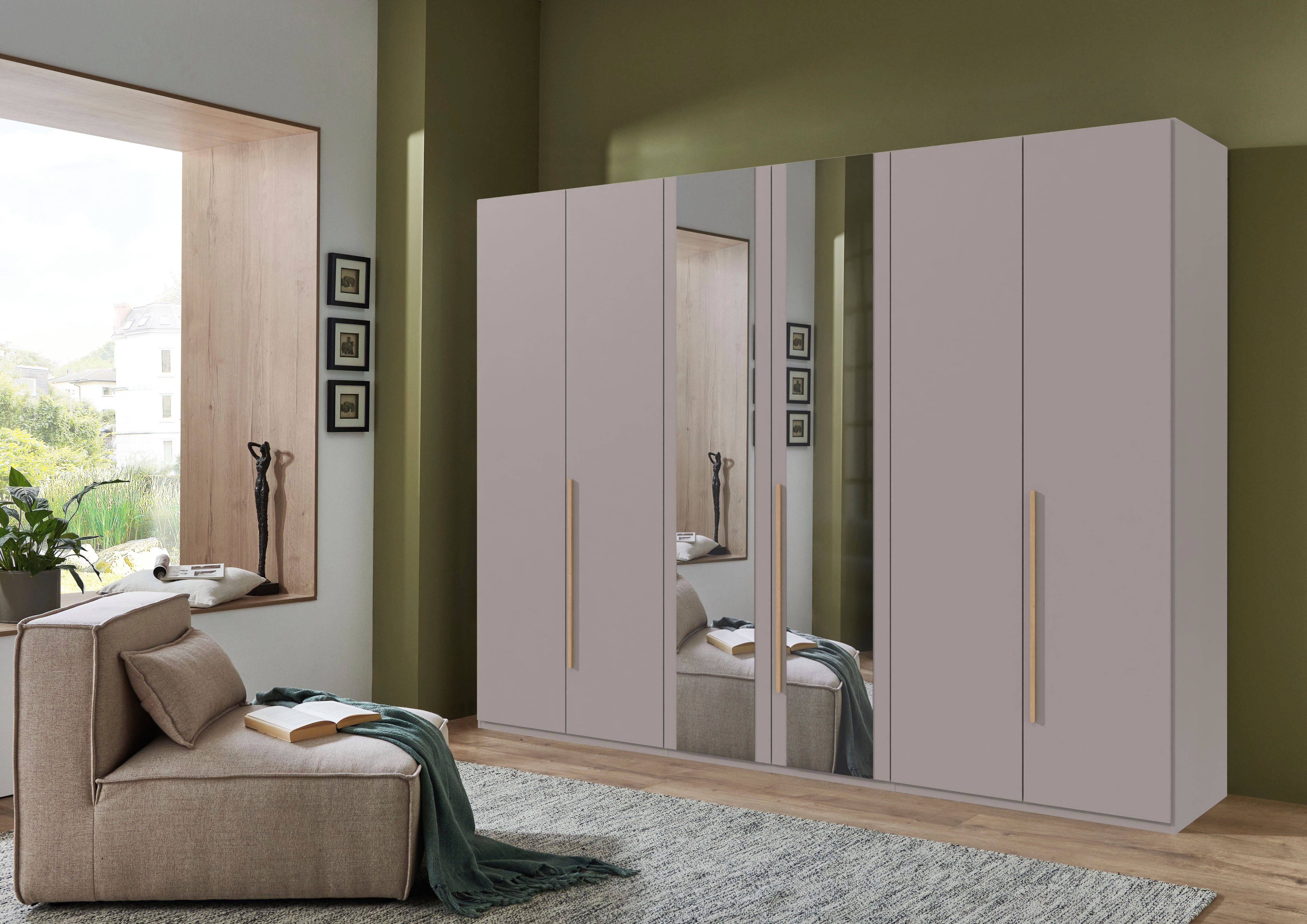 Wimex Drehtürenschrank London in den Breiten 180cm, 225cm und 270cm erhältlich, inkl. Spiegel Kleiderschrank wahlweise mit Basic- o. Premium-Ausstattung erhältlich