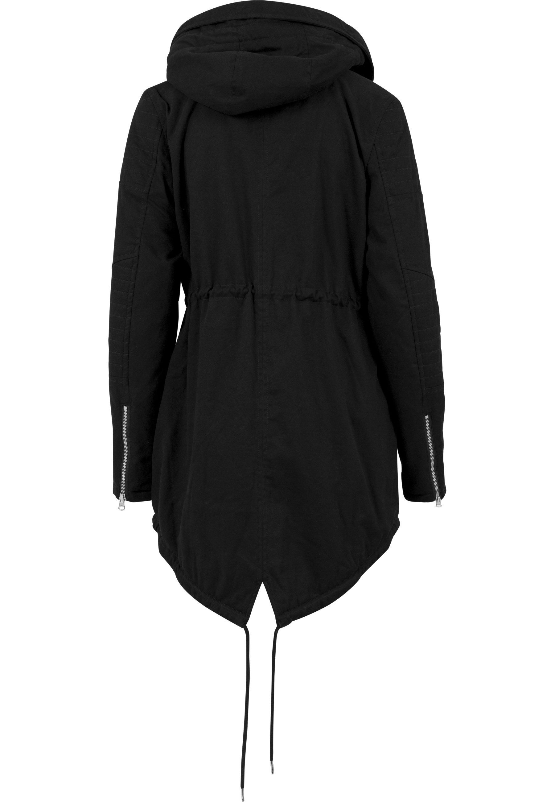 URBAN CLASSICS Parka Urban Classics Damen Ladies Sherpa Lined Cotton Parka günstig online kaufen