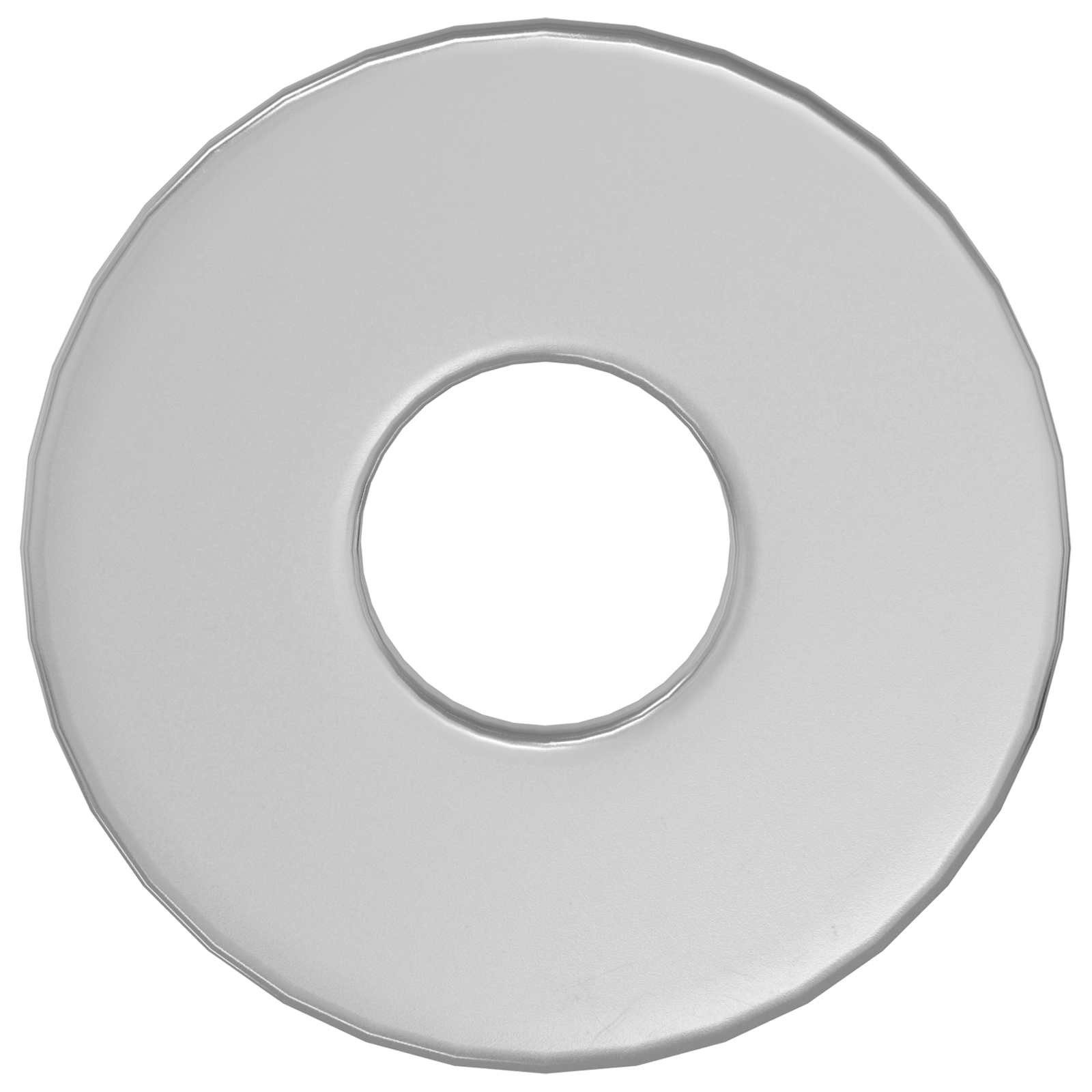 vidaXL Unterlegscheibe, Unterlegscheiben 12 pcs Silber 18 x 18 x 1,2 mm Eisen
