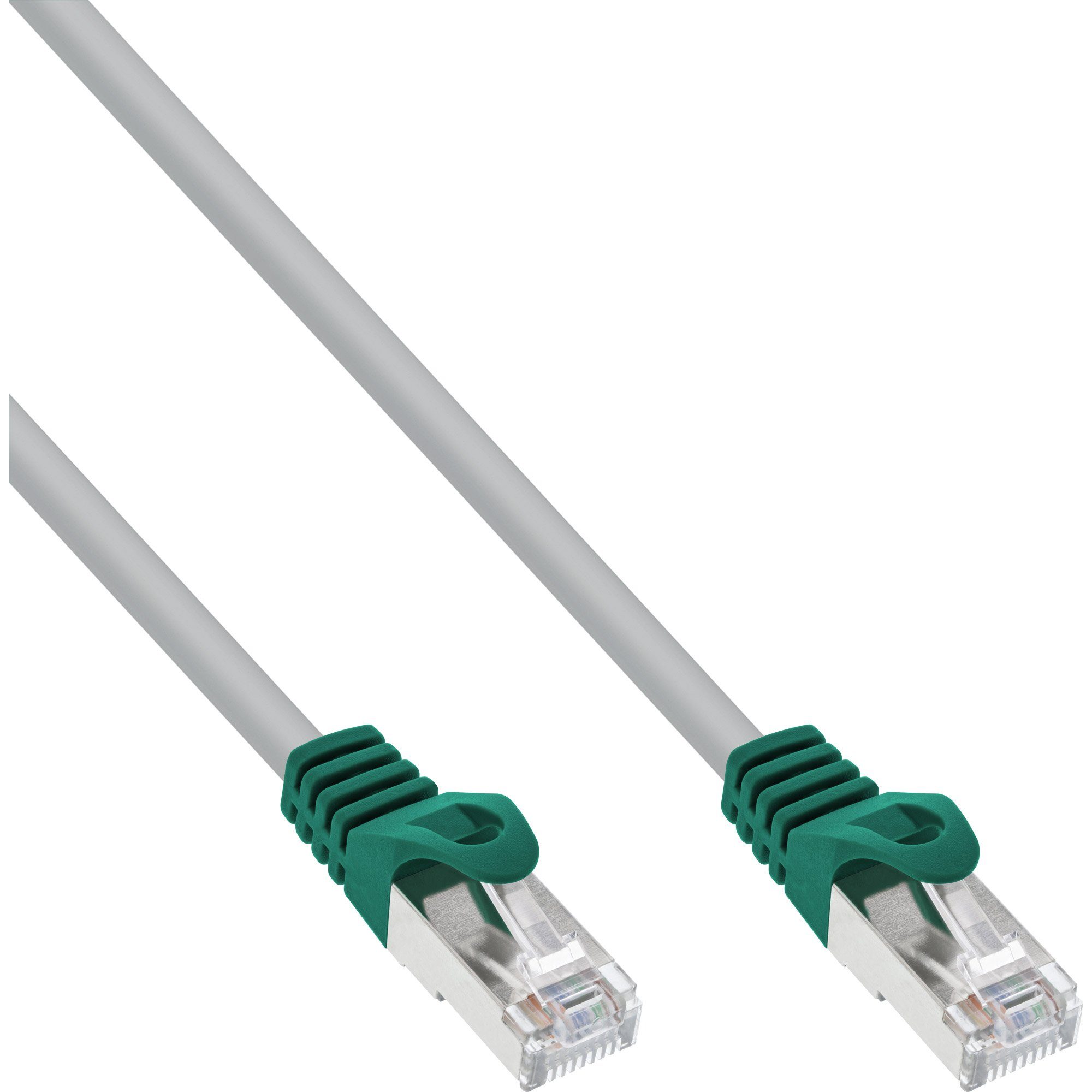 InLine® Crossover Patchkabel, SF/UTP, Cat.5e, grau, 3m LAN-Kabel