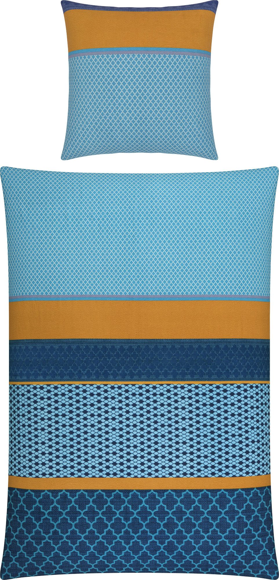 Erwin Müller Bettwäsche Bettwäsche, Biber, Streifen günstig online kaufen